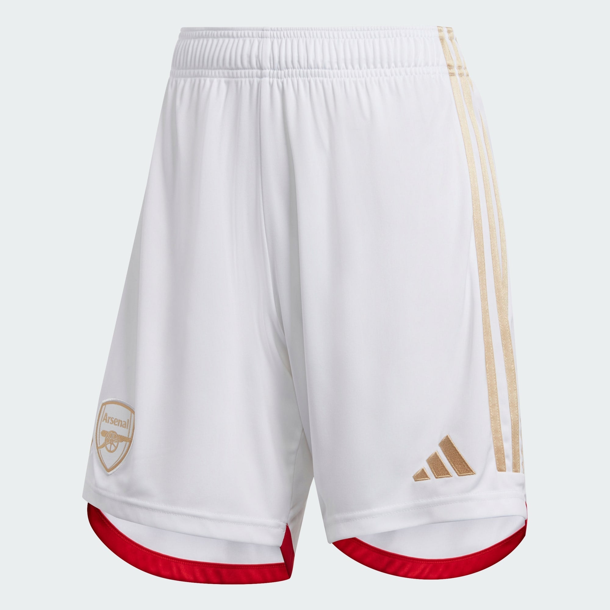 Adidas Men s White Arsenal 2023 24 Home Replica Shorts White