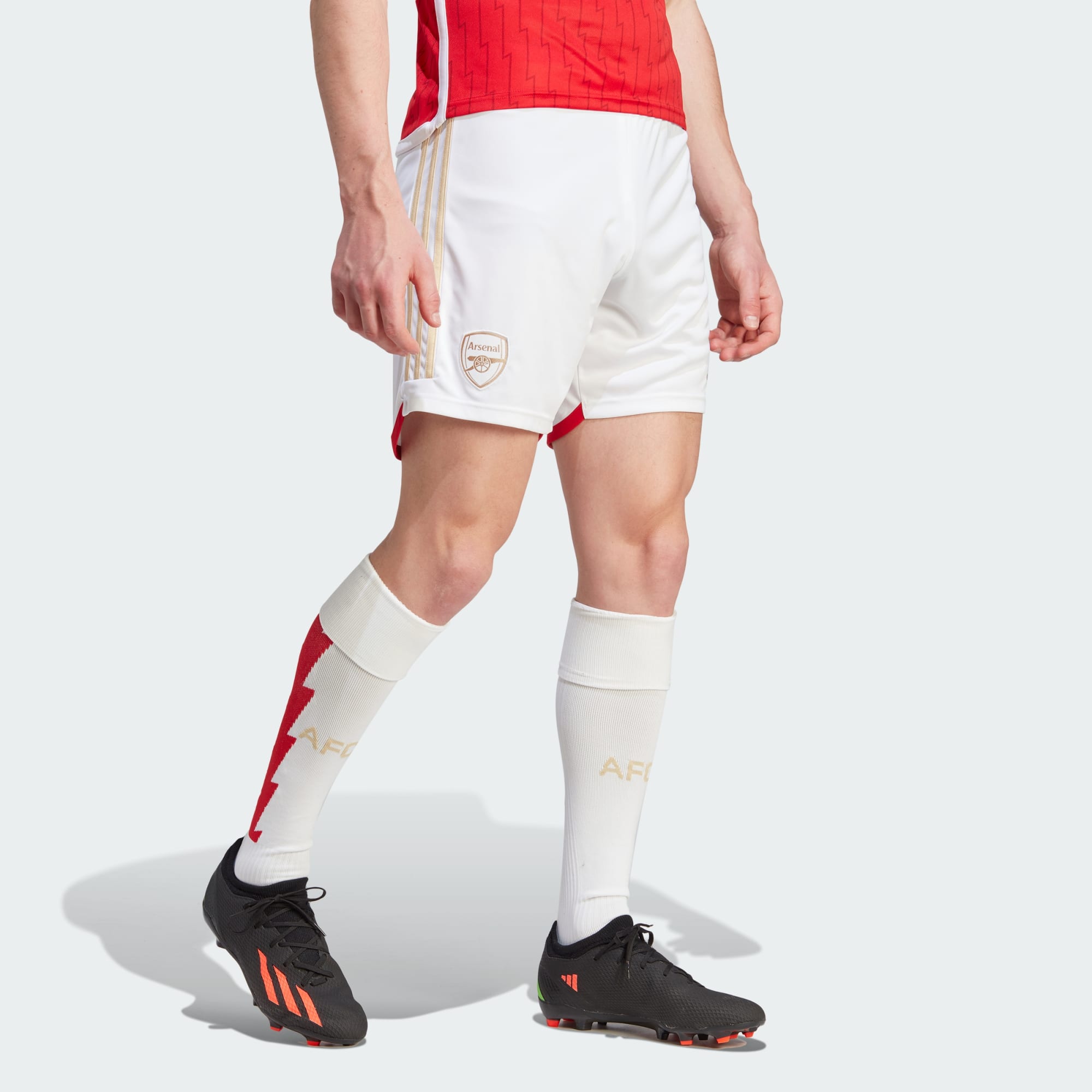 arsenal home shorts
