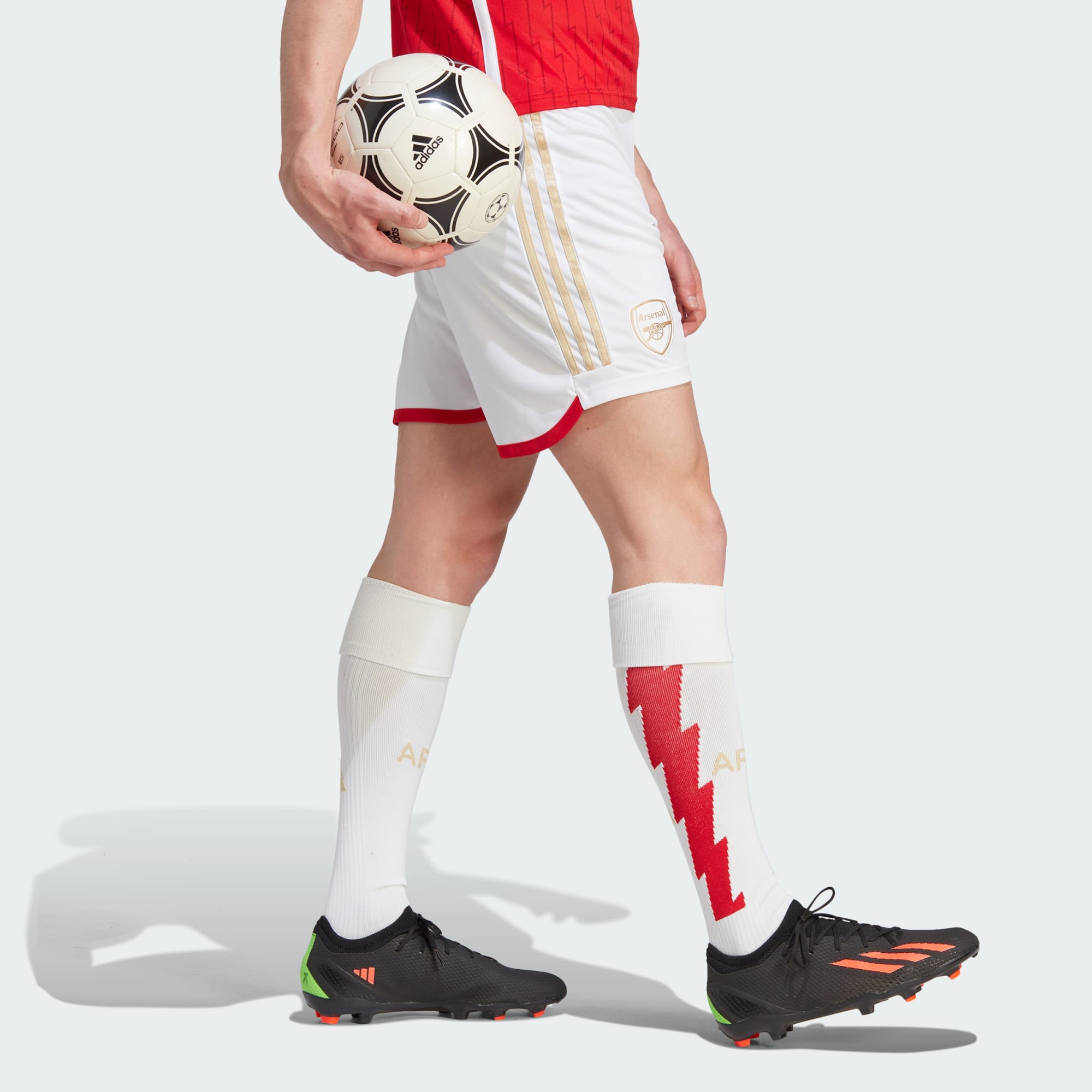 Adidas Men s White Arsenal 2023 24 Home Replica Shorts White