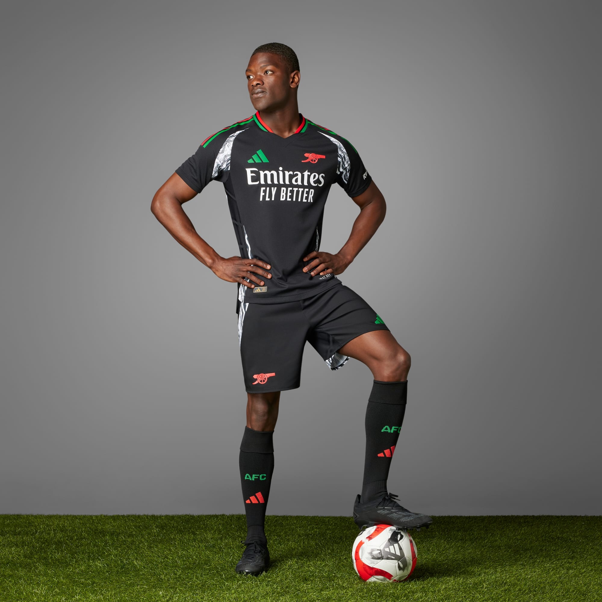 adidas ARSENAL 24/25 MEN'S AWAY AUTHENTIC JERSEY - IT6147-ADIDAS by adidas | Available at Niky's Sports