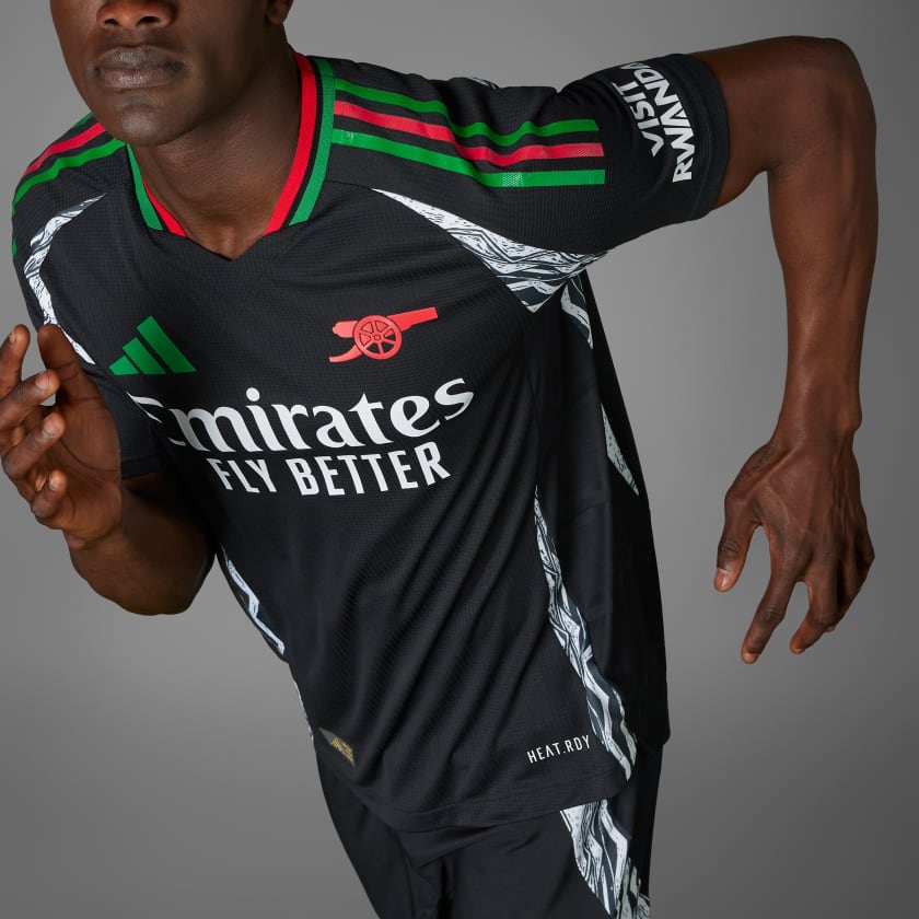 adidas ARSENAL 24/25 MEN'S AWAY AUTHENTIC JERSEY - IT6147-ADIDAS by adidas | Available at Niky's Sports