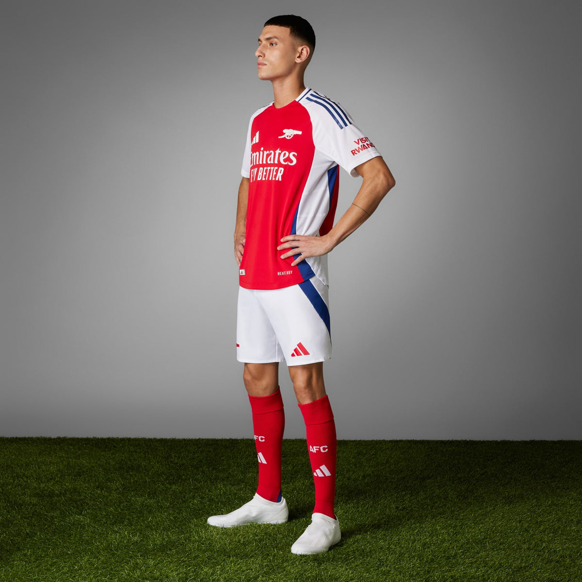 adidas ARSENAL 24/25 MEN'S HOME AUTHENTIC JERSEY - IT6140-ADIDAS by adidas | Available at Niky's Sports