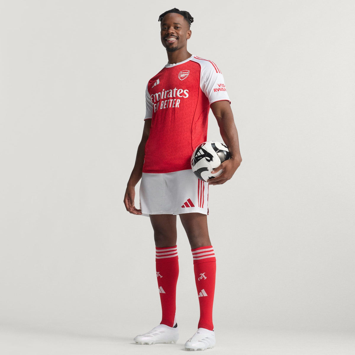 adidas Arsenal 25/26 Men's Home Authentic Jersey - JI9516-ADIDAS by adidas | Available at Niky's Sports