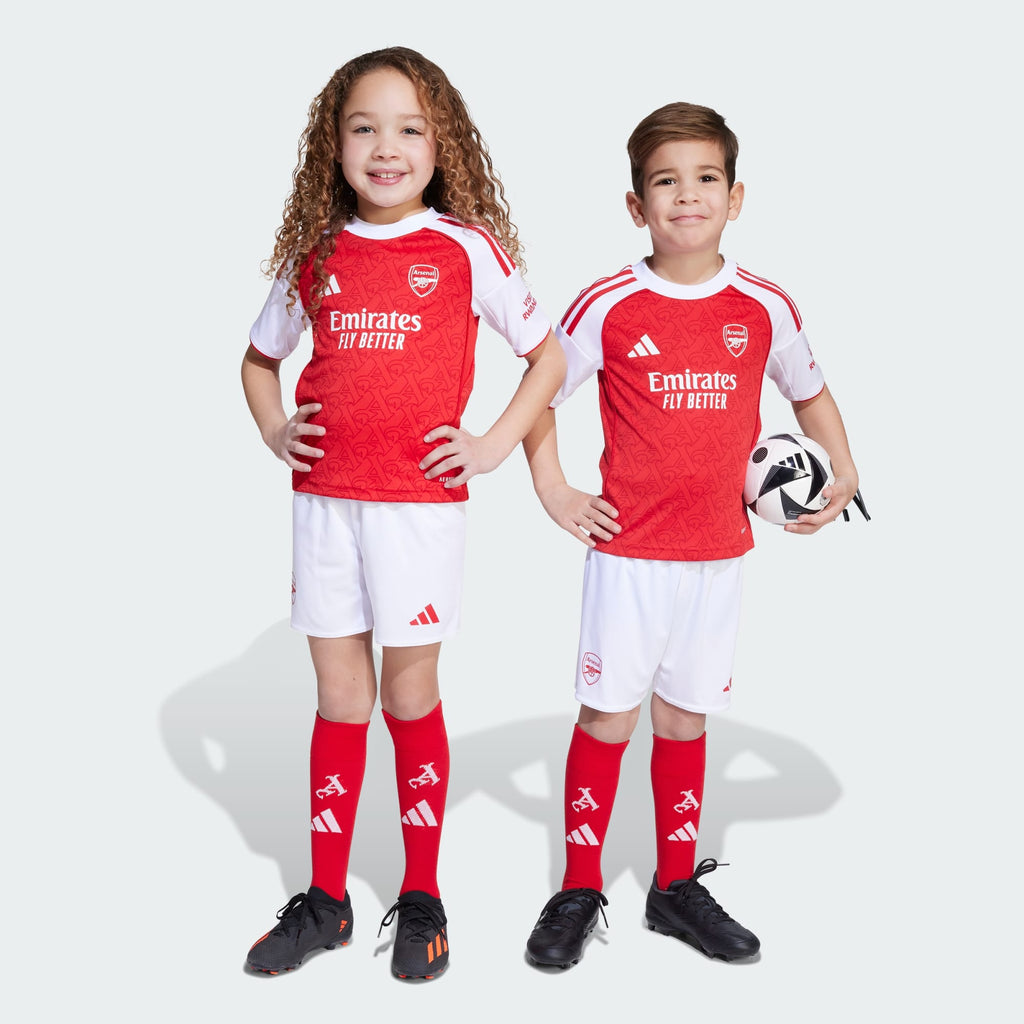 adidas Arsenal 25/26 Home Mini Kit Kids - JI9529-ADIDAS by adidas | Available at Niky's Sports
