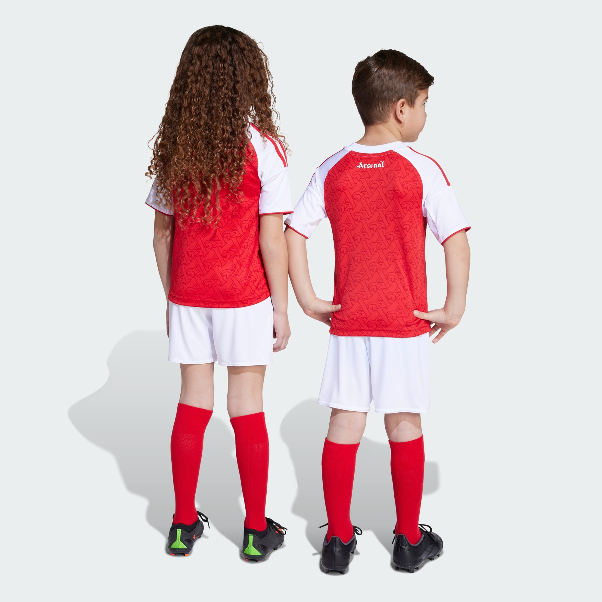 adidas Arsenal 25/26 Home Mini Kit Kids