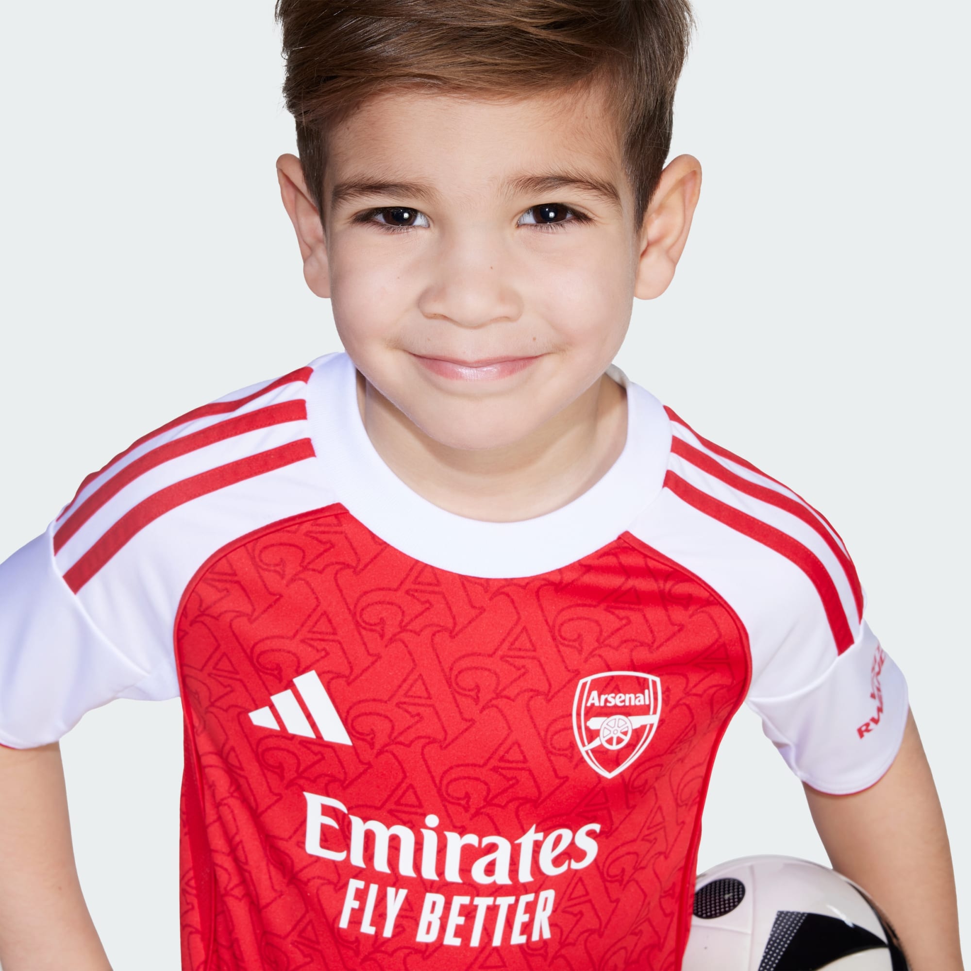 adidas Arsenal 25/26 Home Mini Kit Kids