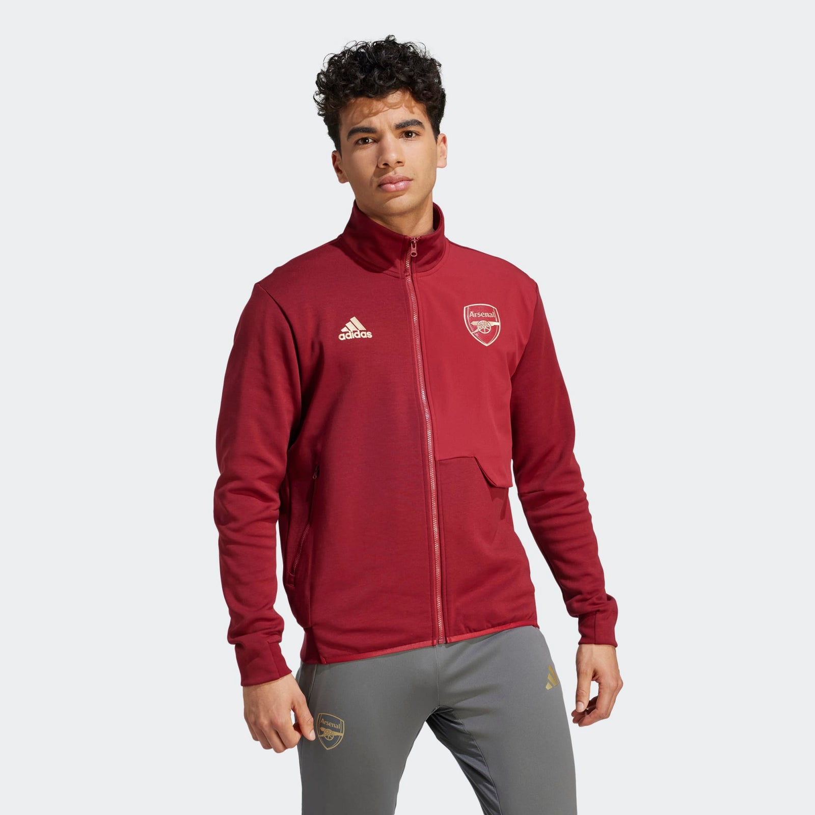 adidas Arsenal Anthem Jacket - HZ2080-ADIDAS by adidas | Available at Niky's Sports