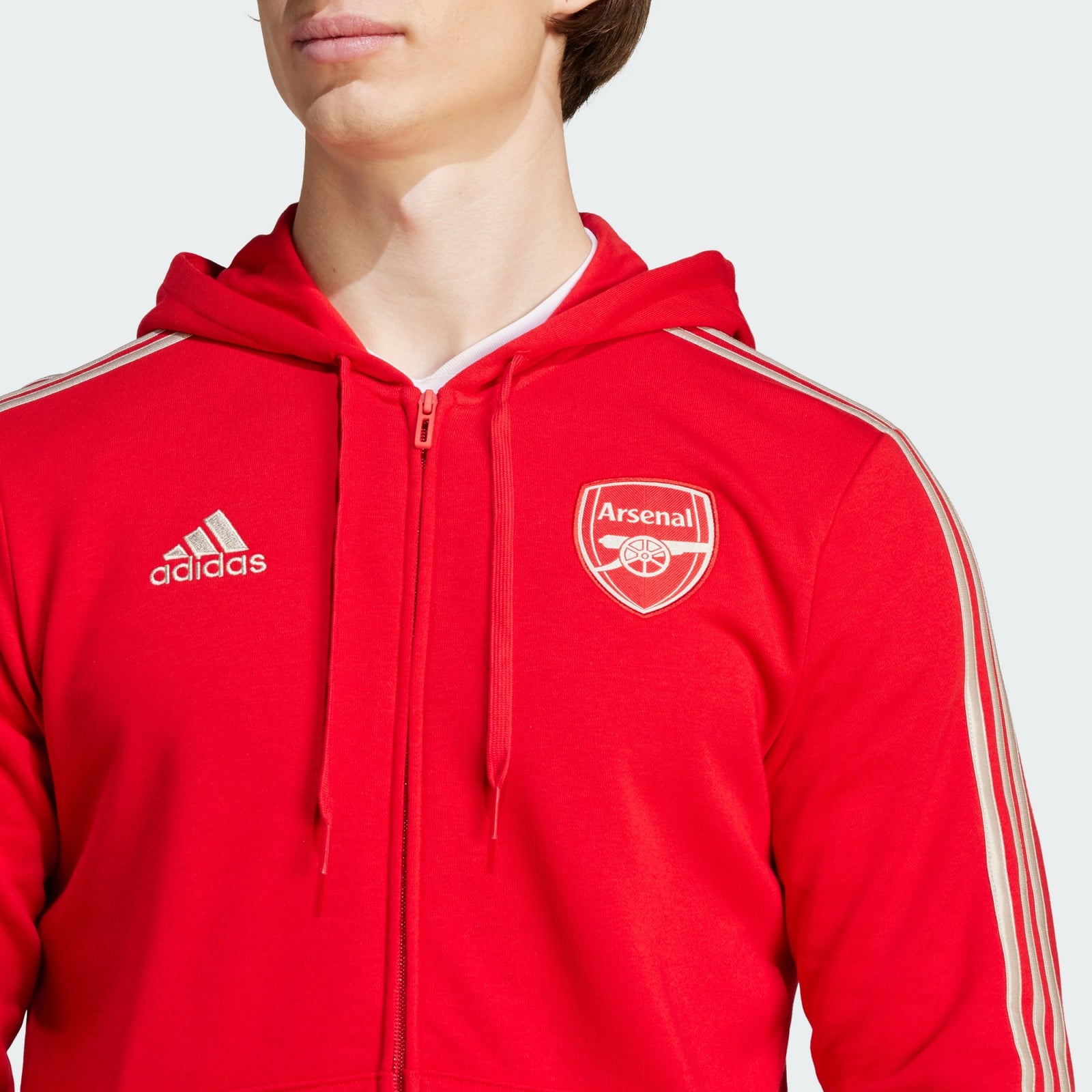 adidas Arsenal DNA Full Zip Hoodie