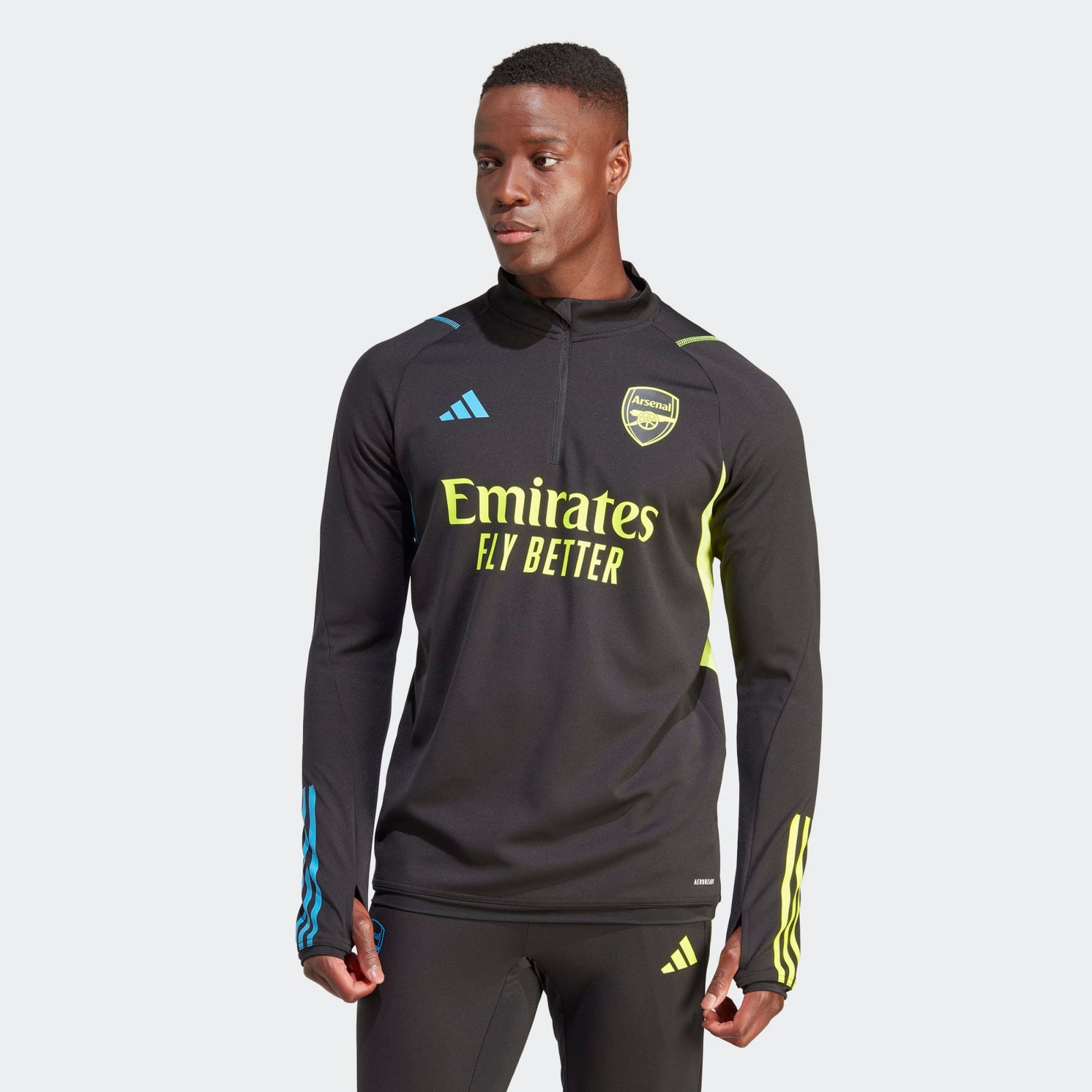 Adidas Arsenal Tiro Training Top 23 24 Black S