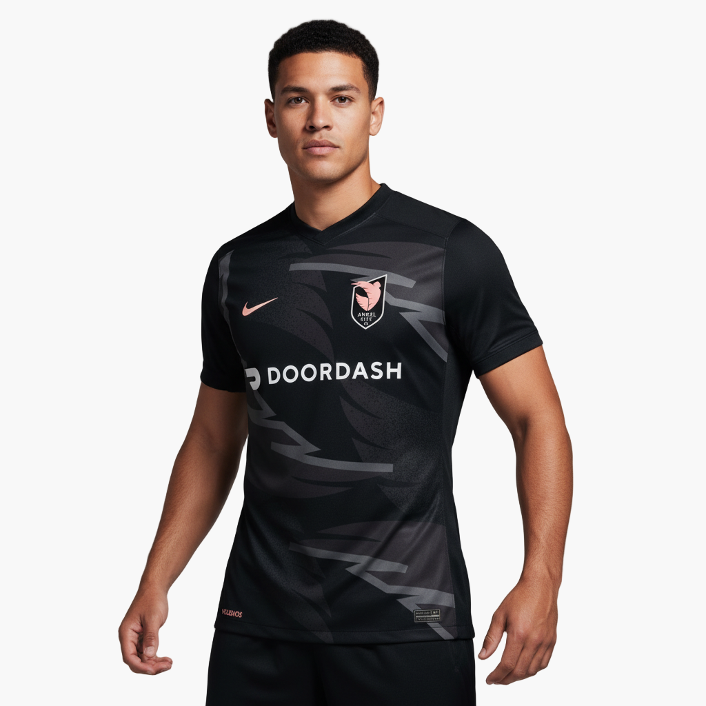 Nike Angel City FC Mens 2024 Stadium Home Jersey - P35268-BLA-NIKE by Nike | Available at Niky's Sports