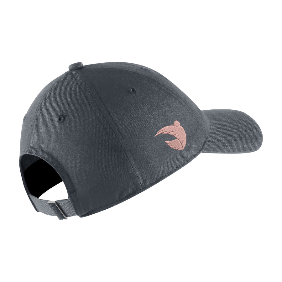 Nike Angel City FC Wordmark Grey Campus Cap - C004267-ANFC-NIKE by Nike | Available at Niky's Sports