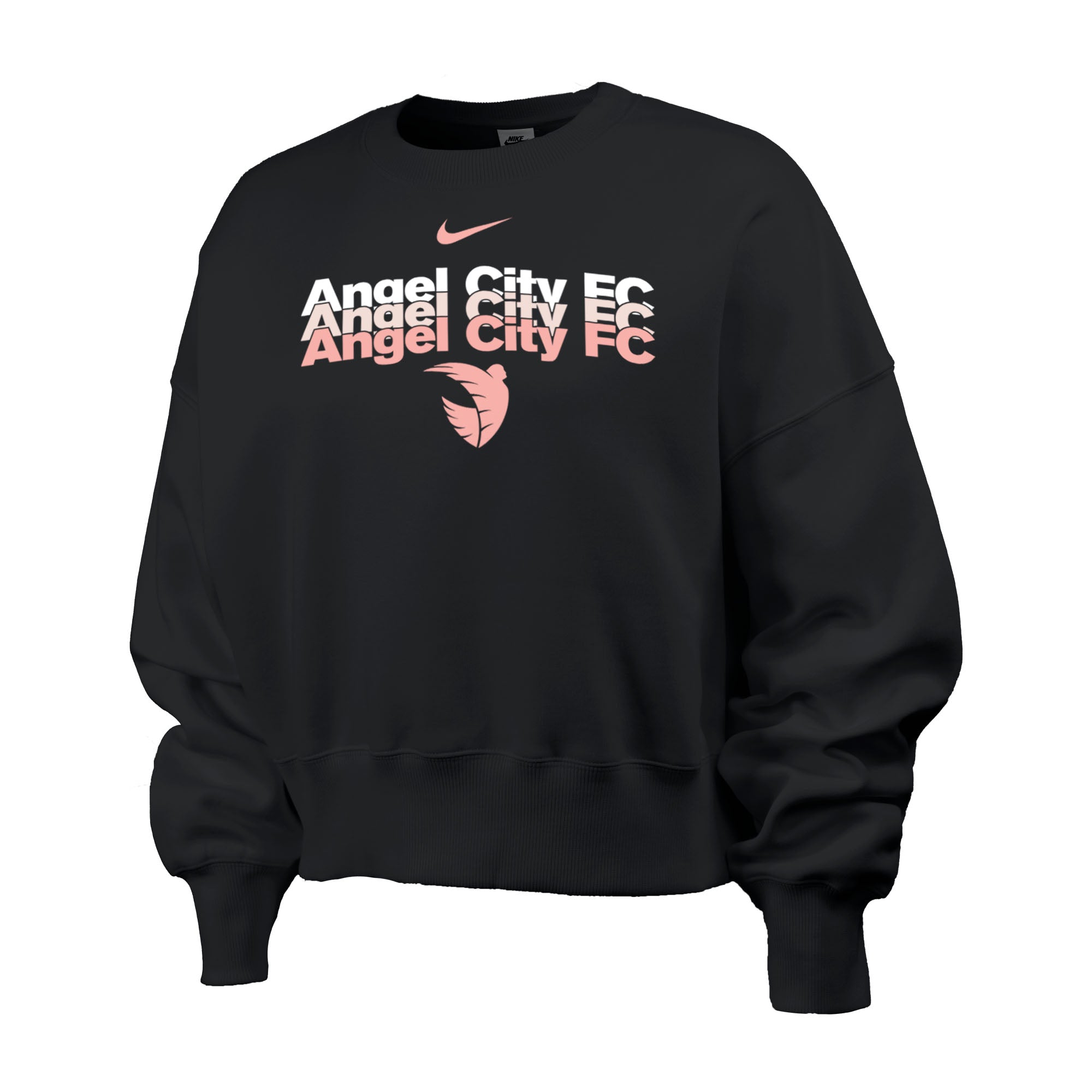 Nike Angel City FC Oversized Women's Crew - P027516-ANFC-NIKE by Nike | Available at Niky's Sports