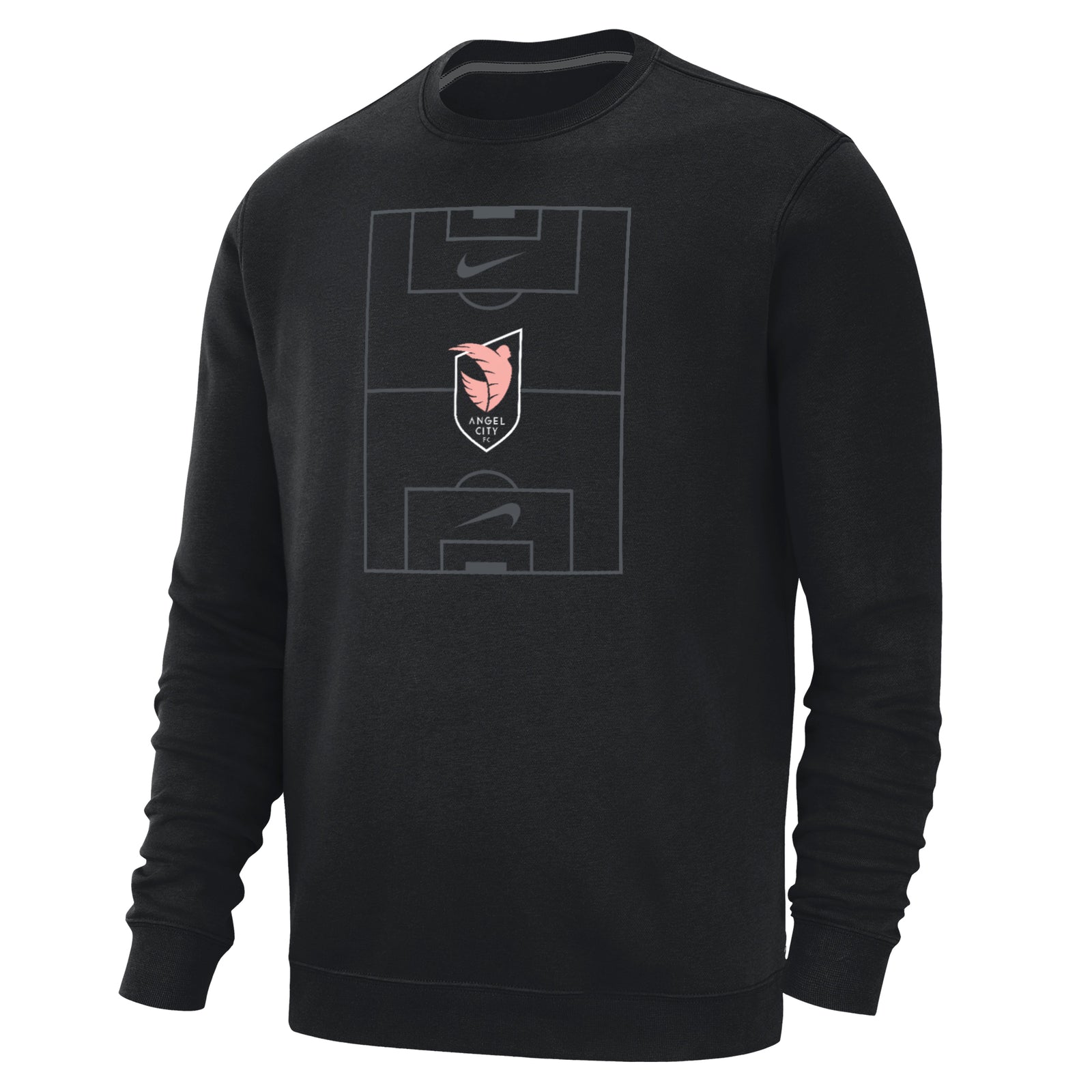 Nike Angel City FC Men's Club Fleece Crew - P029448-ANFC-NIKE by Nike | Available at Niky's Sports