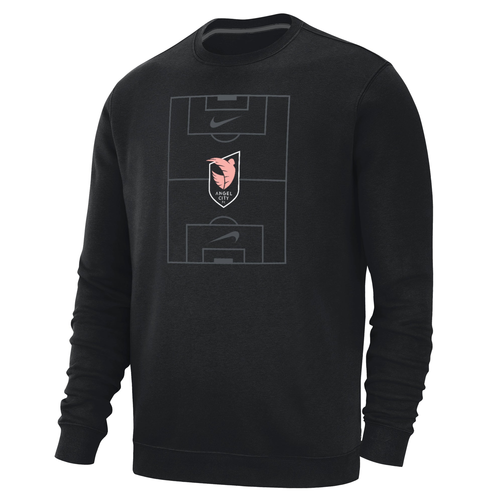 Nike Angel City FC Men's Club Fleece Crew - P029448-ANFC-NIKE by Nike | Available at Niky's Sports