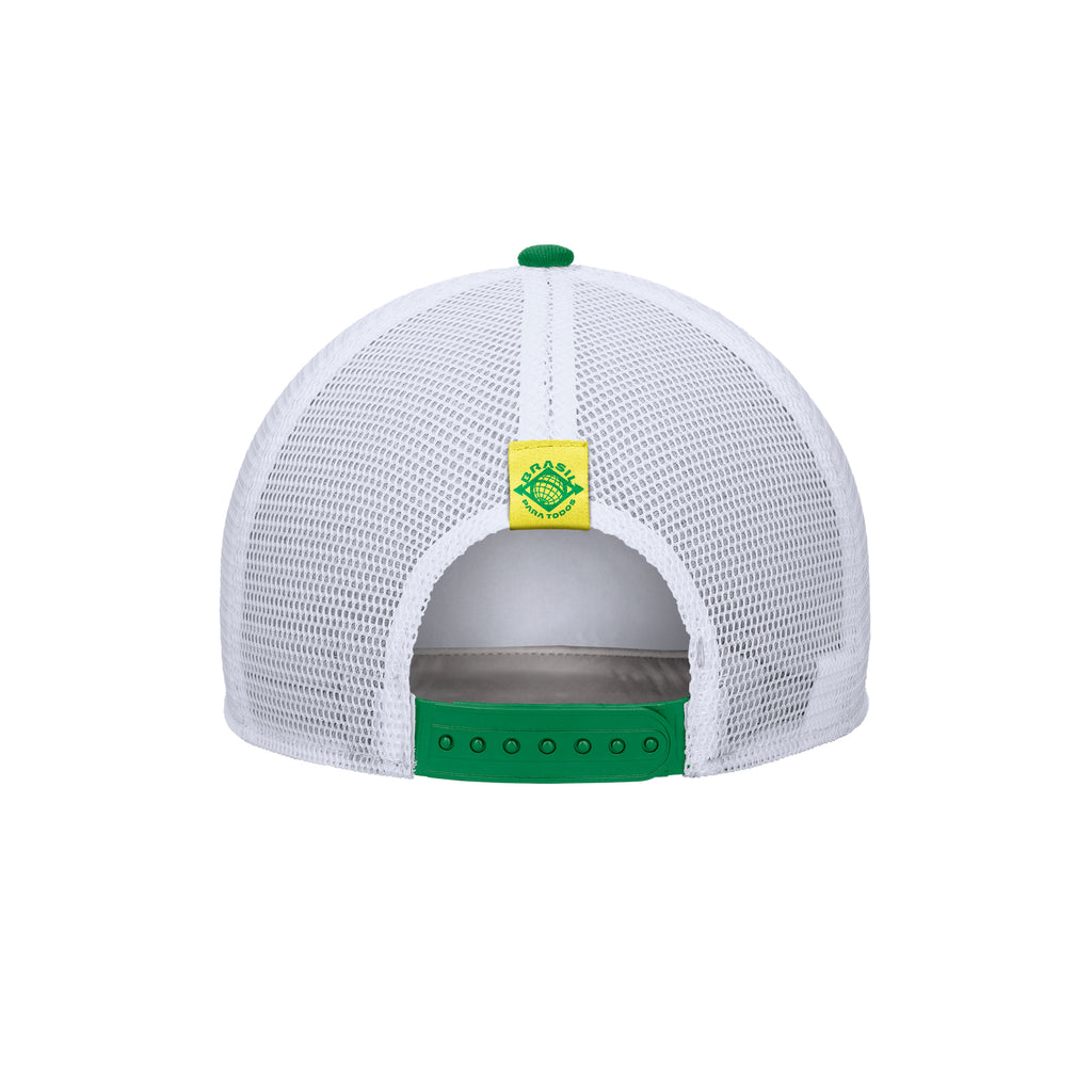 Nike Brazil Printed Trucker Cap - C004499-BZFF-NIKE by Nike | Available at Niky's Sports