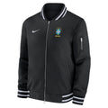Nike Brazil Men's Soccer Bomber Jacket - M62424-BLK-NIKE by Nike | Available at Niky's Sports