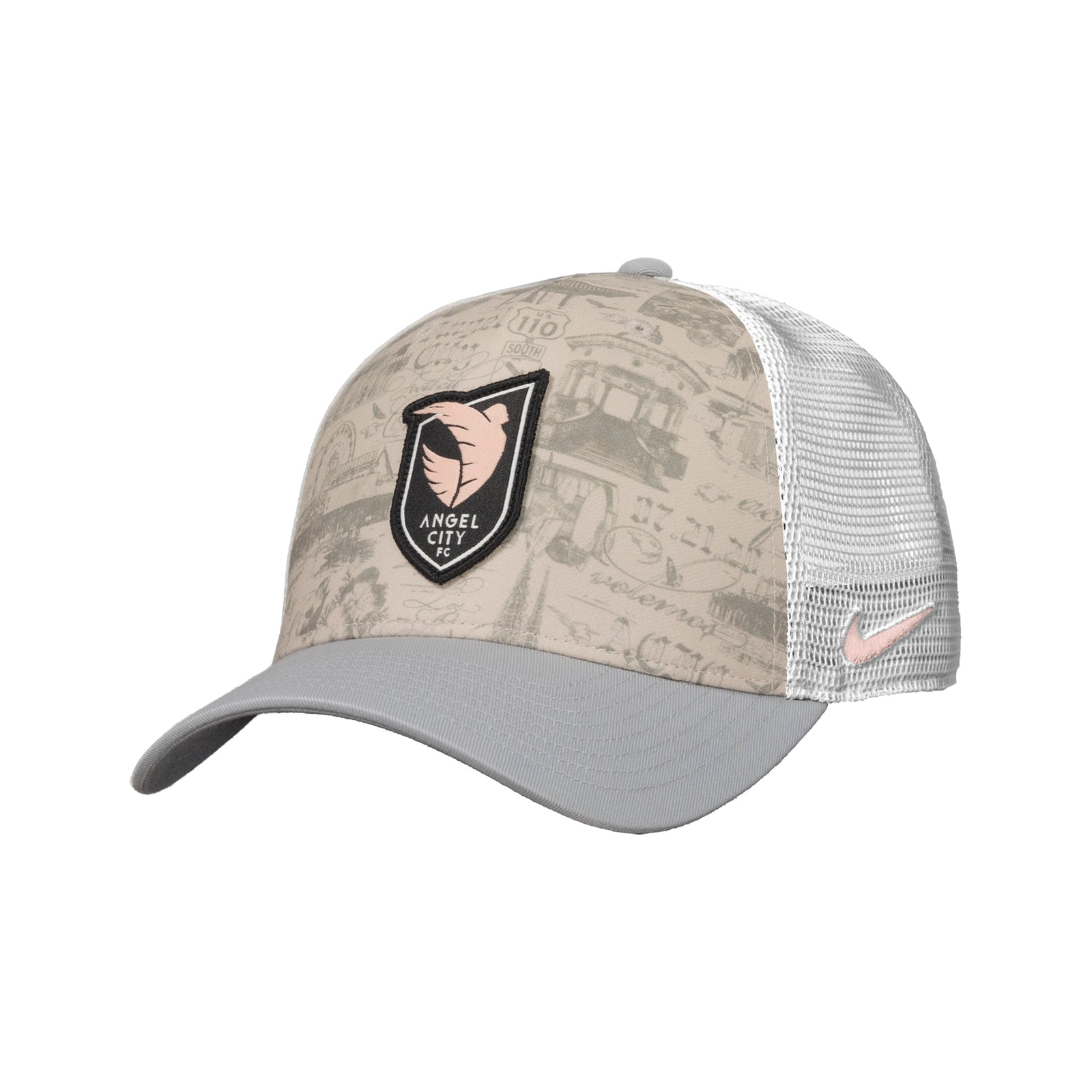 Nike Angel City FC Trucker Cap - C005065-ANFC-NIKE by Nike | Available at Niky's Sports