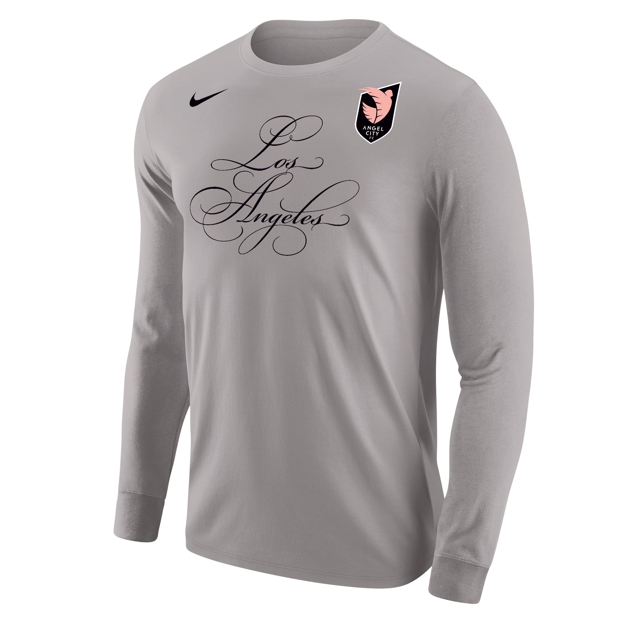 Nike Angel City FC Core Long Sleeve Tee - P030819-ANFC-NIKE by Nike | Available at Niky's Sports