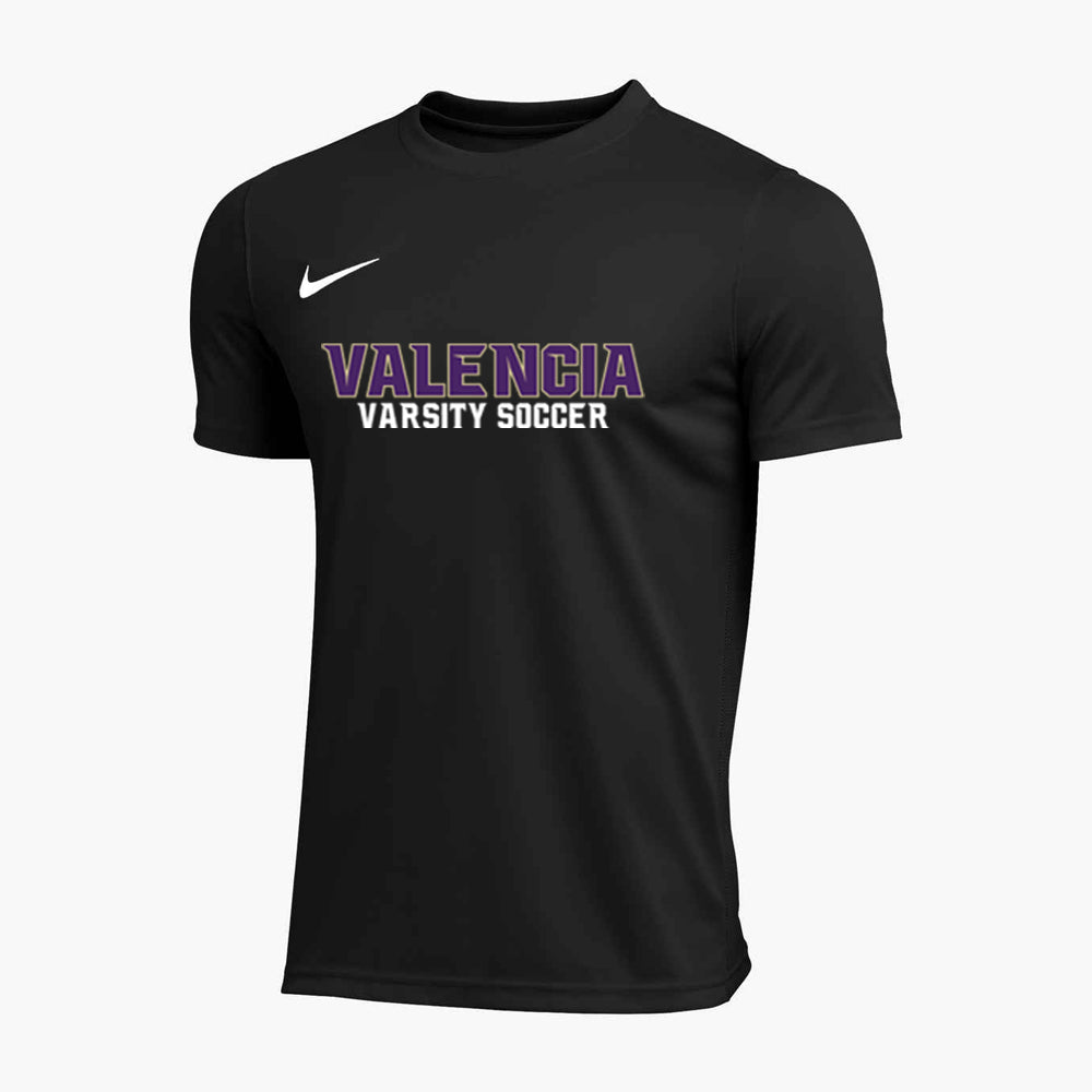 Nike Valencia Varsity Soccer Dri-Fit Jersey Black - BV6710-010 XN by Nike | Available at Niky&#39;s Sports