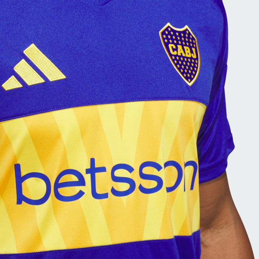 adidas BOCA JUNIORS 24/25 HOME JERSEY - IS7462-ADIDAS by adidas | Available at Niky's Sports