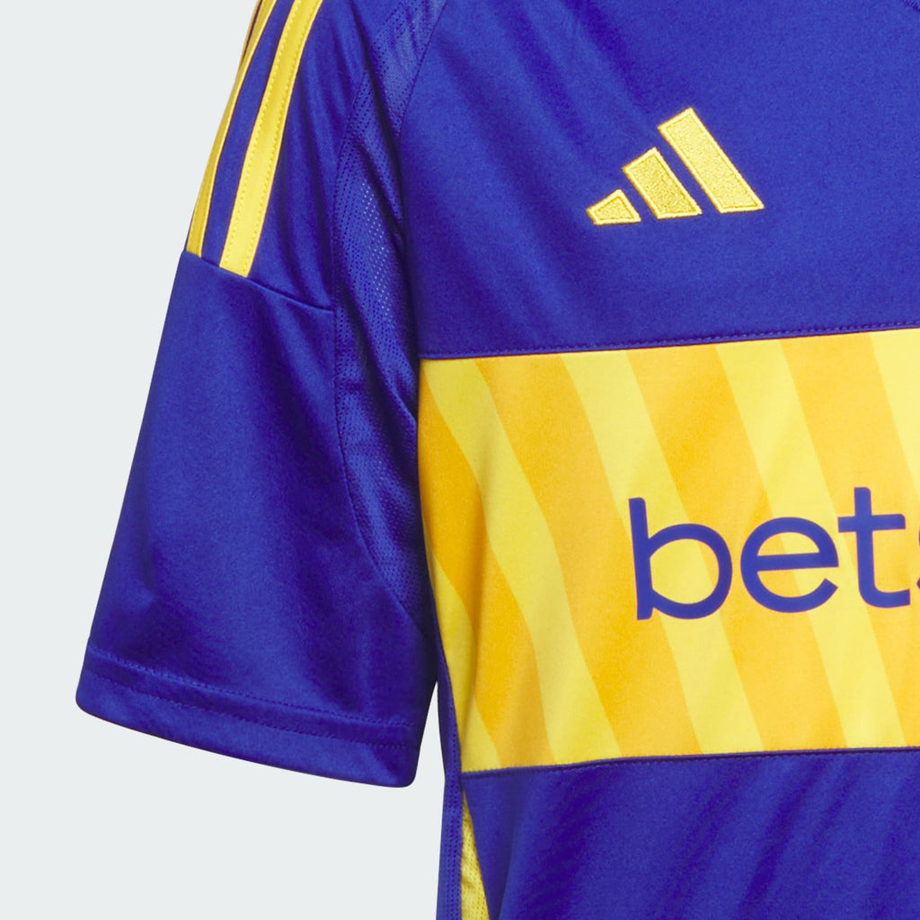 adidas BOCA JUNIORS 24/25 HOME JERSEY KIDS - IS7461-ADIDAS by adidas | Available at Niky's Sports