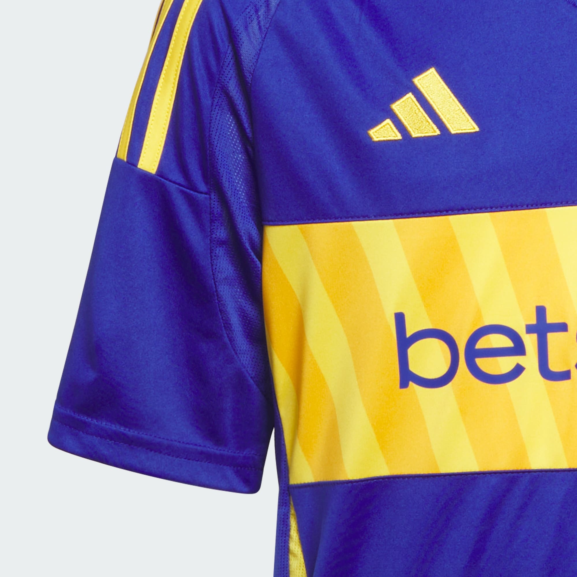 Adidas Boca Juniors 24 25 Home Jersey Kids Power Blue L
