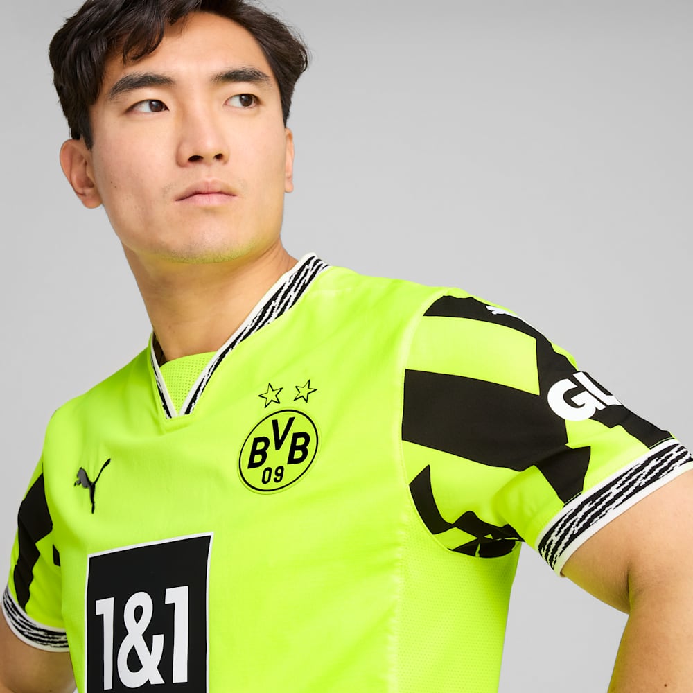 Puma Borussia Dortmund Authentic Anniversary Neon Jersey - 777596-04-PUMA by Puma | Available at Niky's Sports