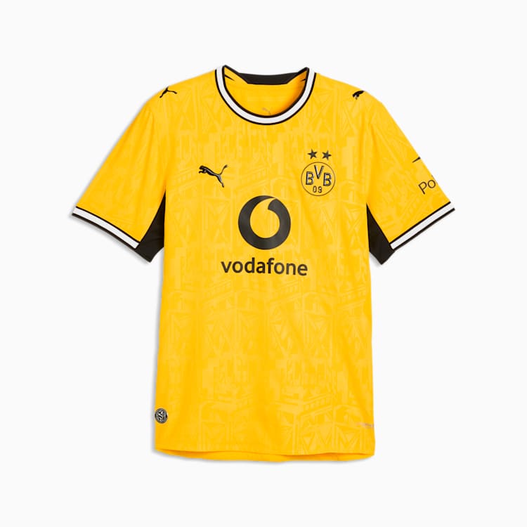 PUMA Borussia Dortmund Home Authentic Men's Soccer Jersey