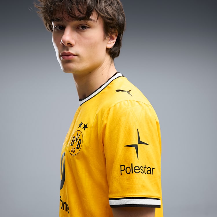 PUMA Borussia Dortmund Home Authentic Men's Soccer Jersey