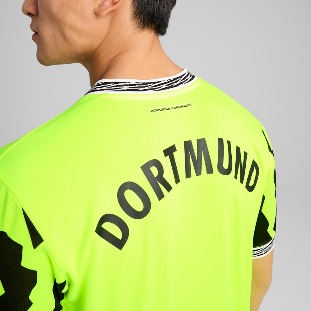 Puma Borussia Dortmund Anniversary Neon Jersey - 775350-04-PUMA by Puma | Available at Niky's Sports