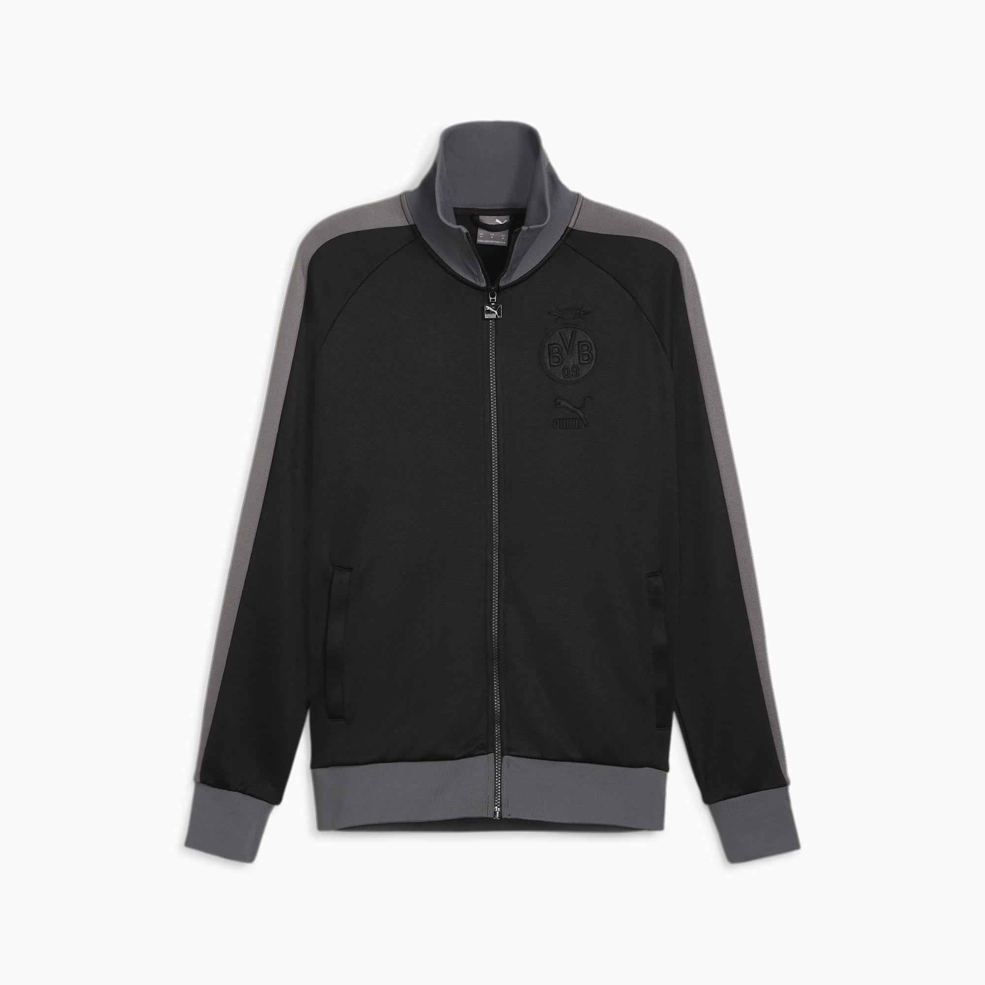 Puma Borussia Dortmund Ftblheritage T7 Jacket - 769573-06-PUMA by Puma | Available at Niky's Sports