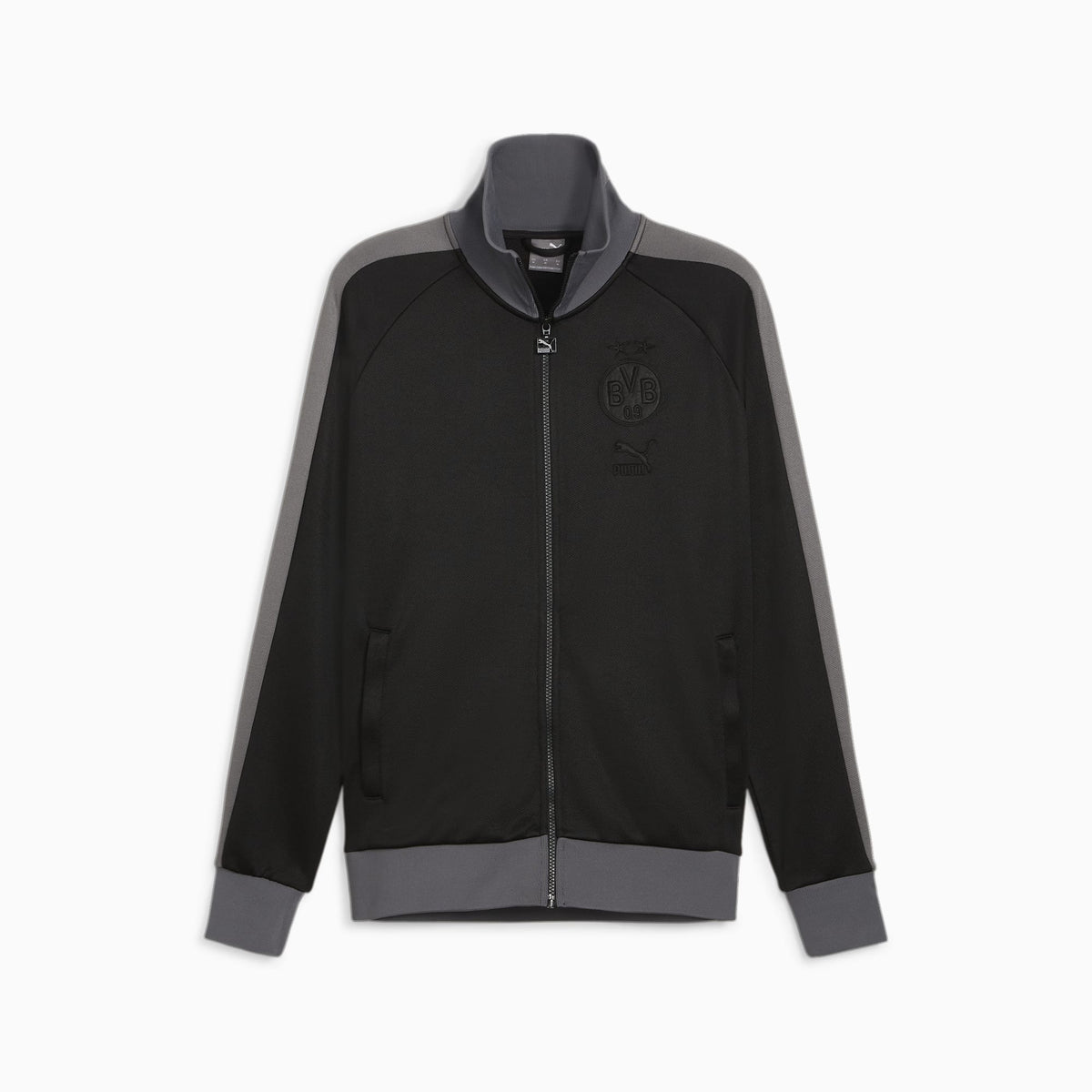 Puma Borussia Dortmund Ftblheritage T7 Jacket - 769573-06-PUMA by Puma | Available at Niky's Sports