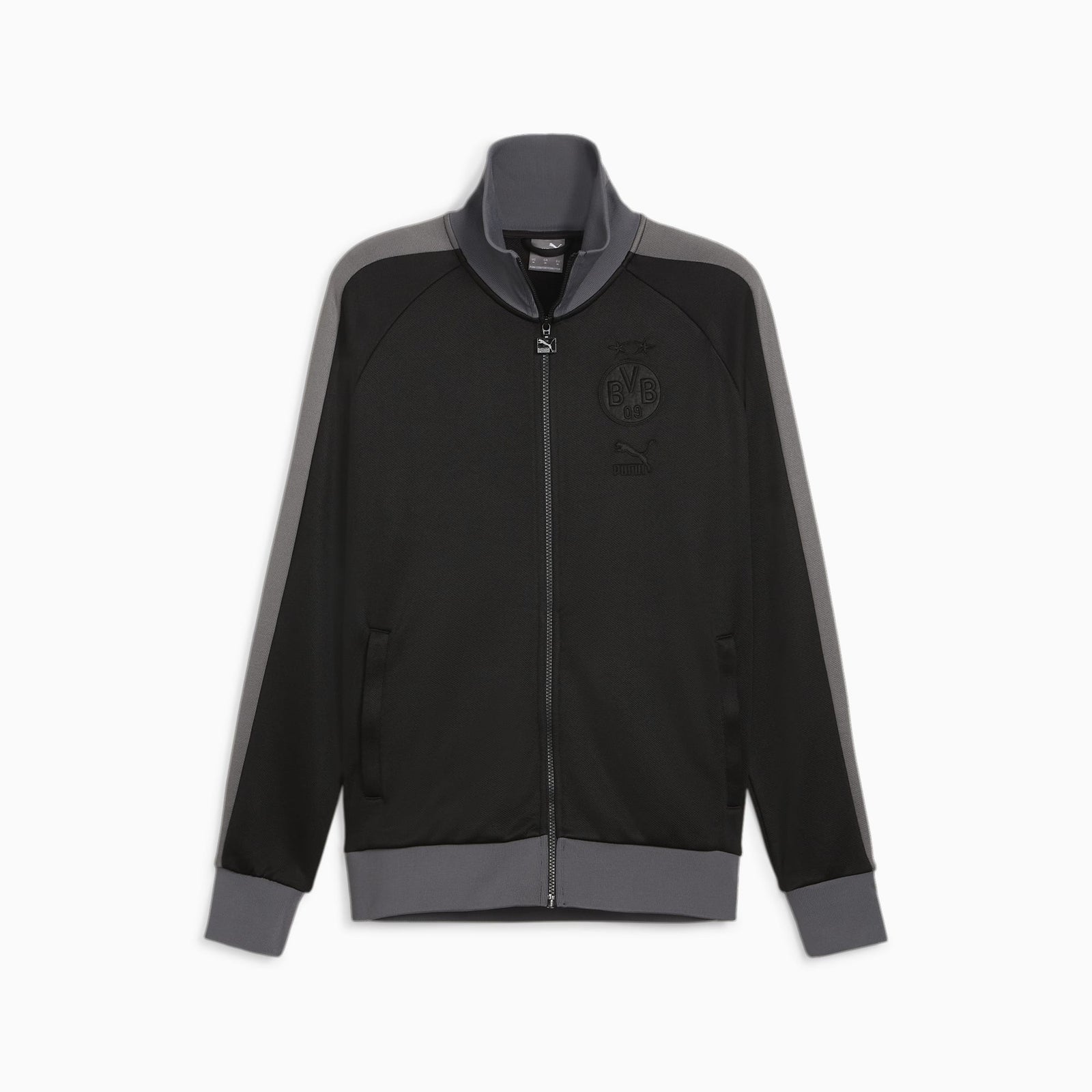 Puma Borussia Dortmund Ftblheritage T7 Jacket - 769573-06-PUMA by Puma | Available at Niky's Sports