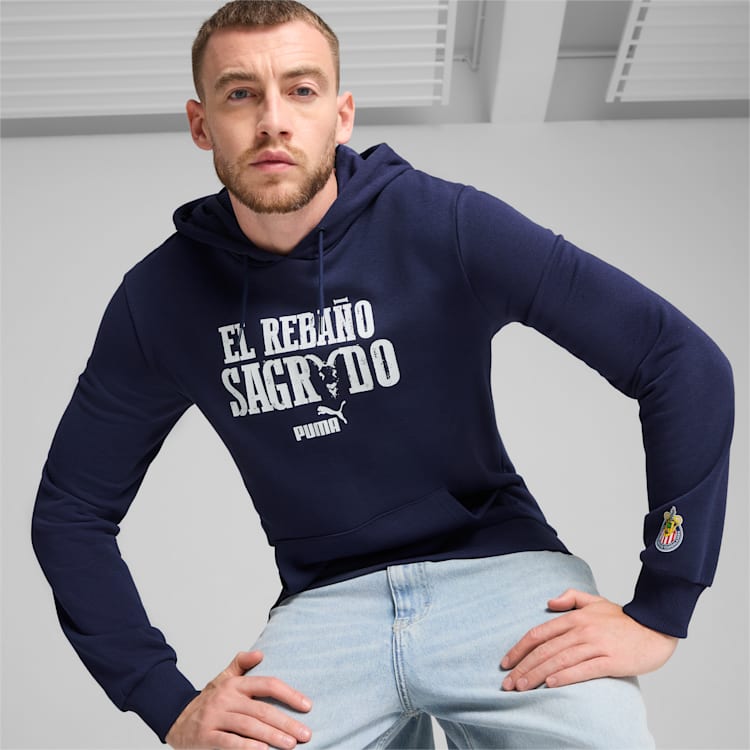 Puma Chivas Guadalajara ftblCULTURE Men&#39;s Hoodie - 778744-10-PUMA by Puma | Available at Niky&#39;s Sports