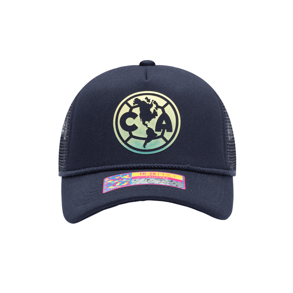 Fan Ink CLUB AMERICA ATMOSPHERE TRUCKER - CAM-2028-5510-FAN INK by Fan Ink | Available at Niky's Sports