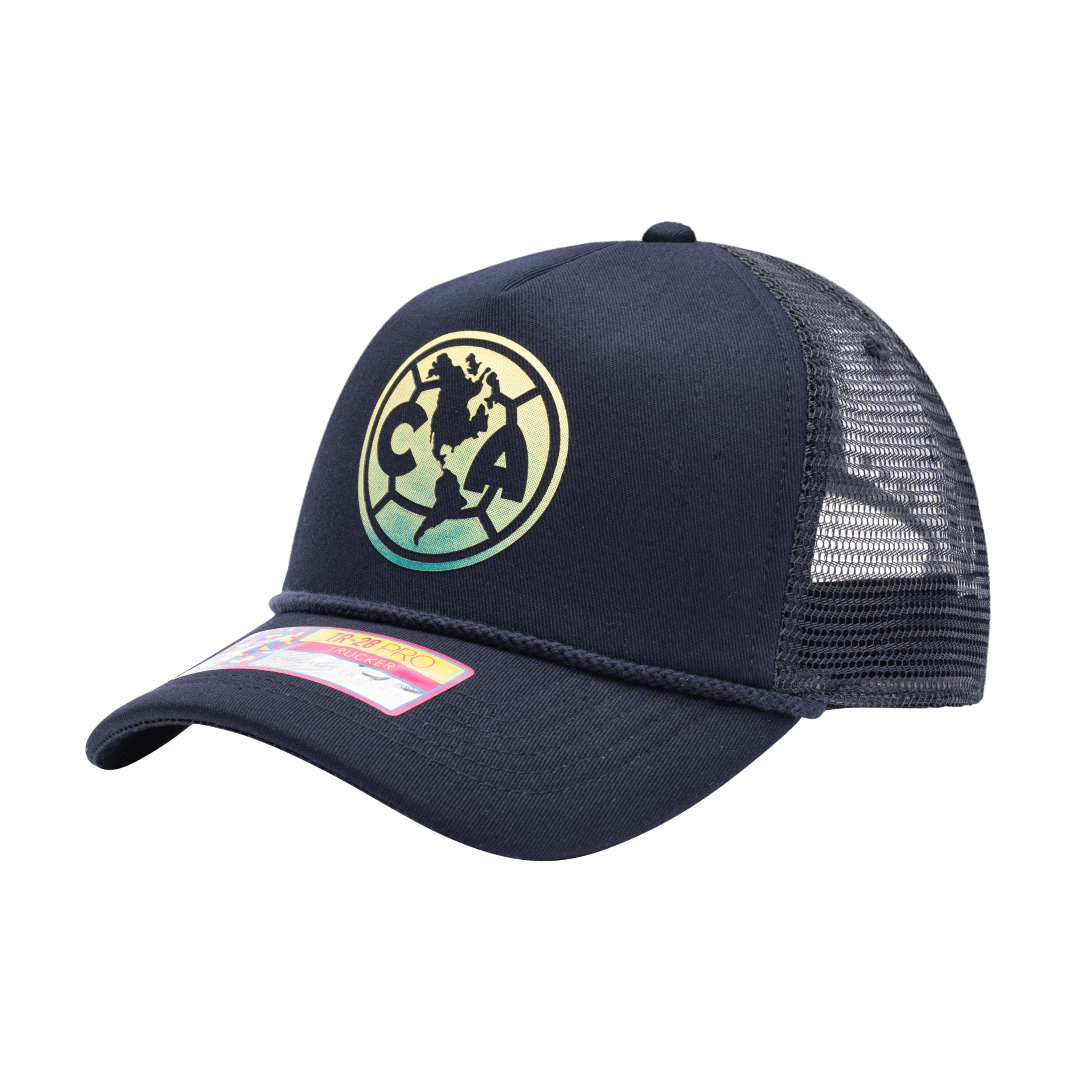 Fan Ink CLUB AMERICA ATMOSPHERE TRUCKER - CAM-2028-5510-FAN INK by Fan Ink | Available at Niky's Sports