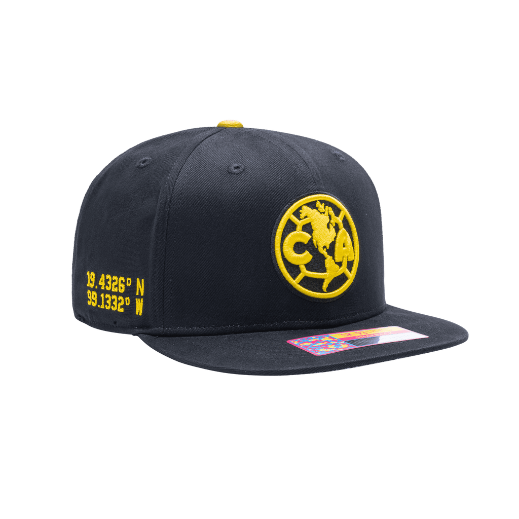 Fan Ink Club America Locale Snapback Hat - CAM-2093-5664-FAN INK by Fan Ink | Available at Niky's Sports