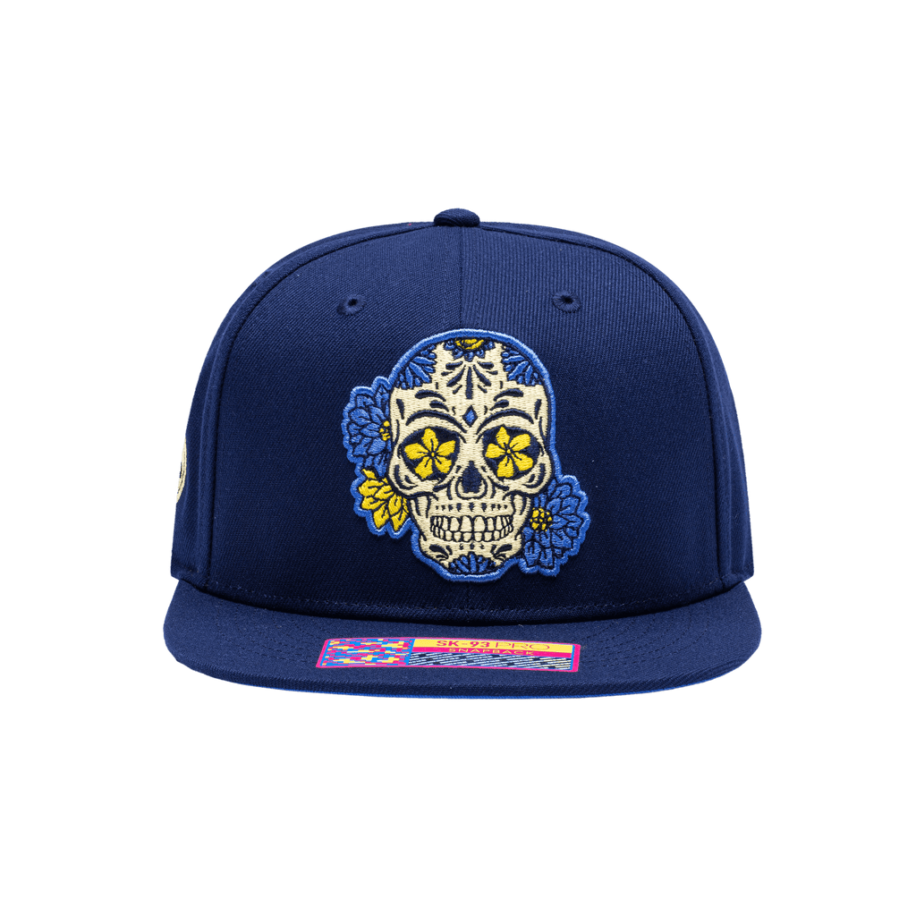 FAN INK CLUB AMERICA ¿ME DA MI CALAVERITA? SNAPBACK HAT - CAM-2093-5685-FAN INK by Fan Ink | Available at Niky's Sports