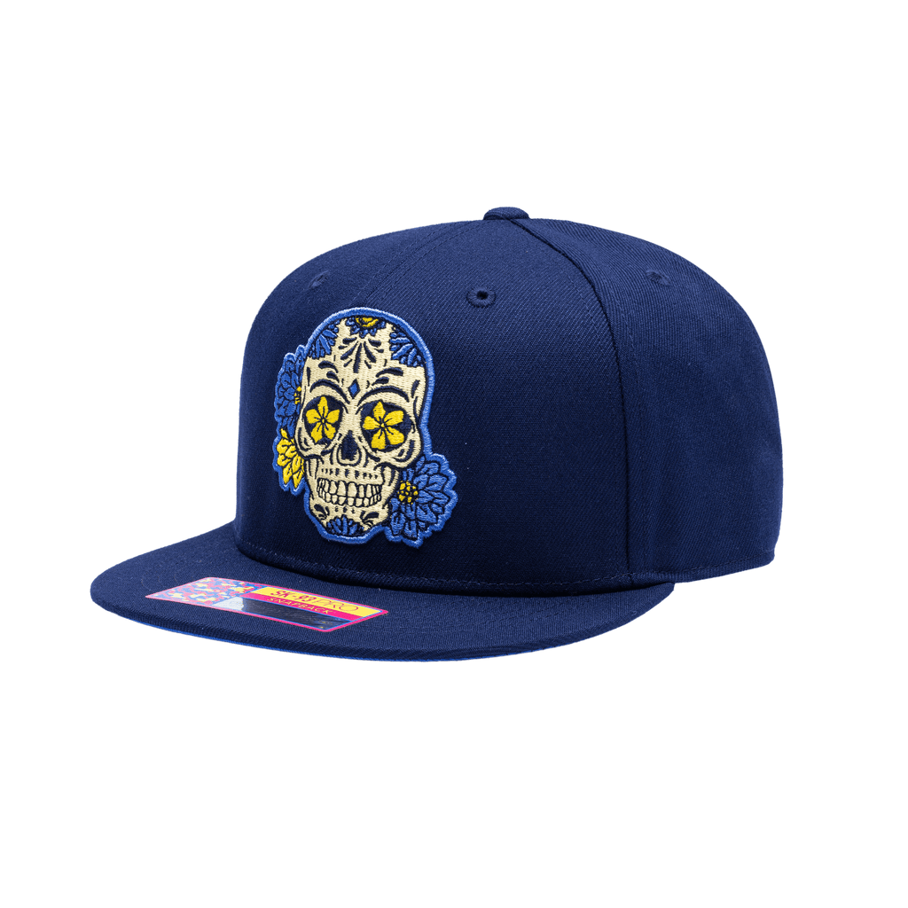 FAN INK CLUB AMERICA ¿ME DA MI CALAVERITA? SNAPBACK HAT - CAM-2093-5685-FAN INK by Fan Ink | Available at Niky's Sports