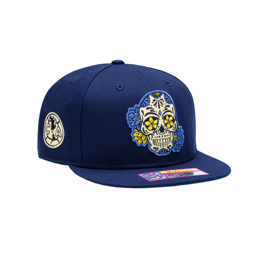 FAN INK CLUB AMERICA ¿ME DA MI CALAVERITA? SNAPBACK HAT - CAM-2093-5685-FAN INK by Fan Ink | Available at Niky's Sports