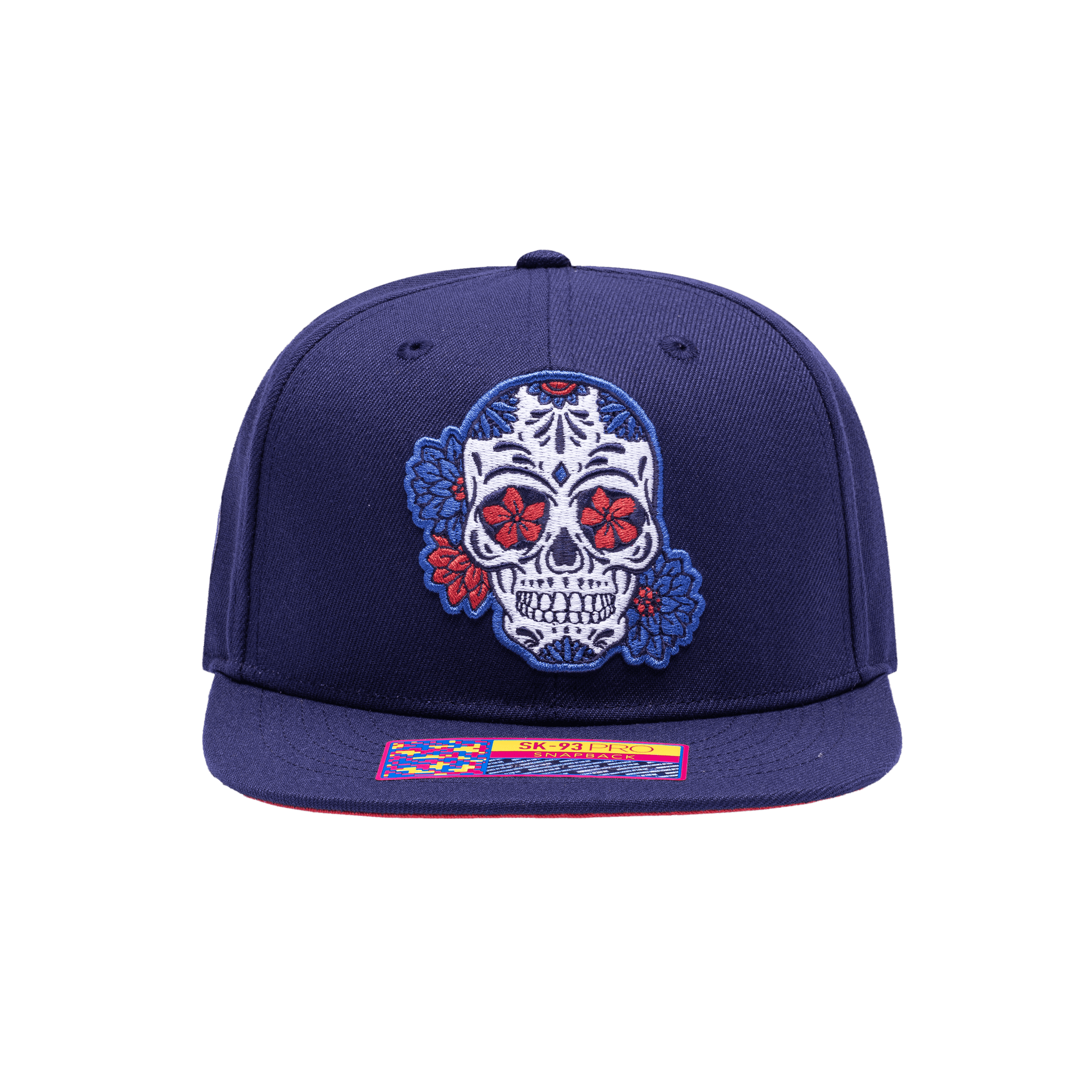 FAN INK CRUZ AZUL ¿ME DA MI CALAVERITA? SNAPBACK HAT - CAZ-2093-5685-FAN INK by Fan Ink | Available at Niky's Sports