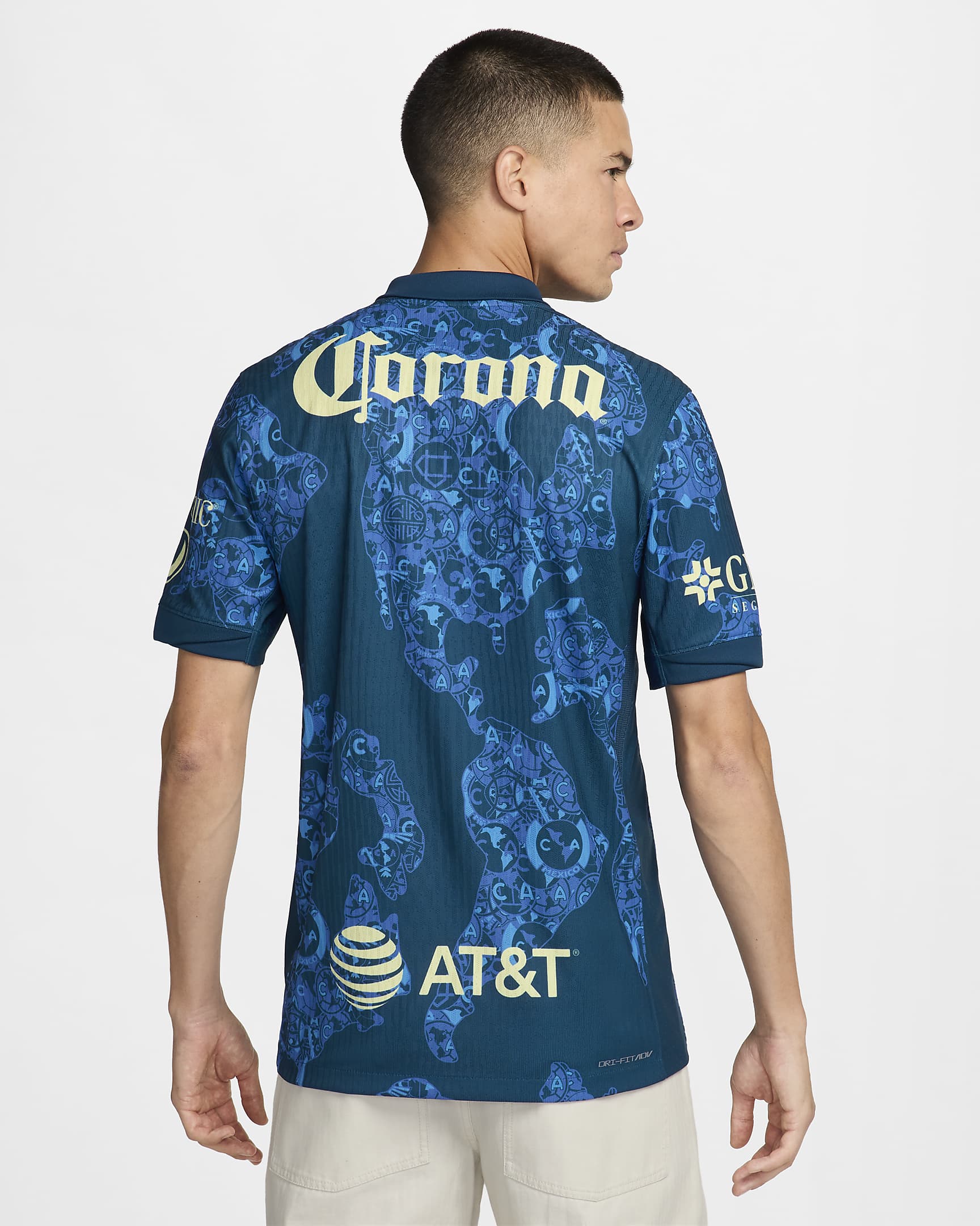 Nike Club America 2024/25 Match Away Men's Dri-FIT ADV Soccer Authentic Jersey - FN8770-478-NIKE by Nike | Available at Niky's Sports