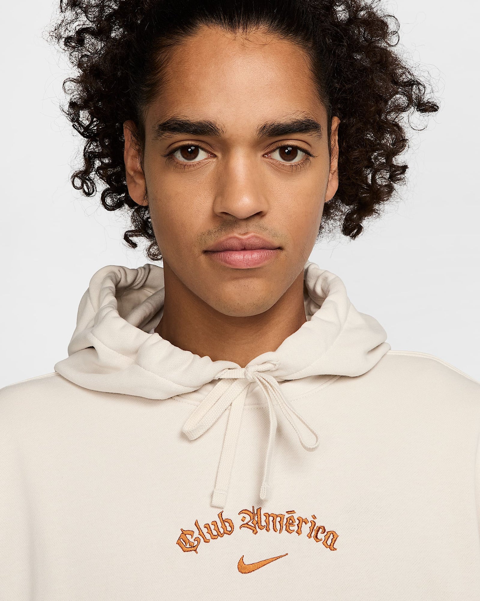 Nike Club America Club Special Edition Men's Soccer French Terry Pullover Hoodie - FQ5283-104-NIKE by Nike | Available at Niky's Sports