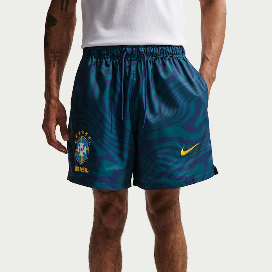 Nike Brazil Club Men's Soccer Flow Shorts - IB6416-381-NIKE by Nike | Available at Niky's Sports
