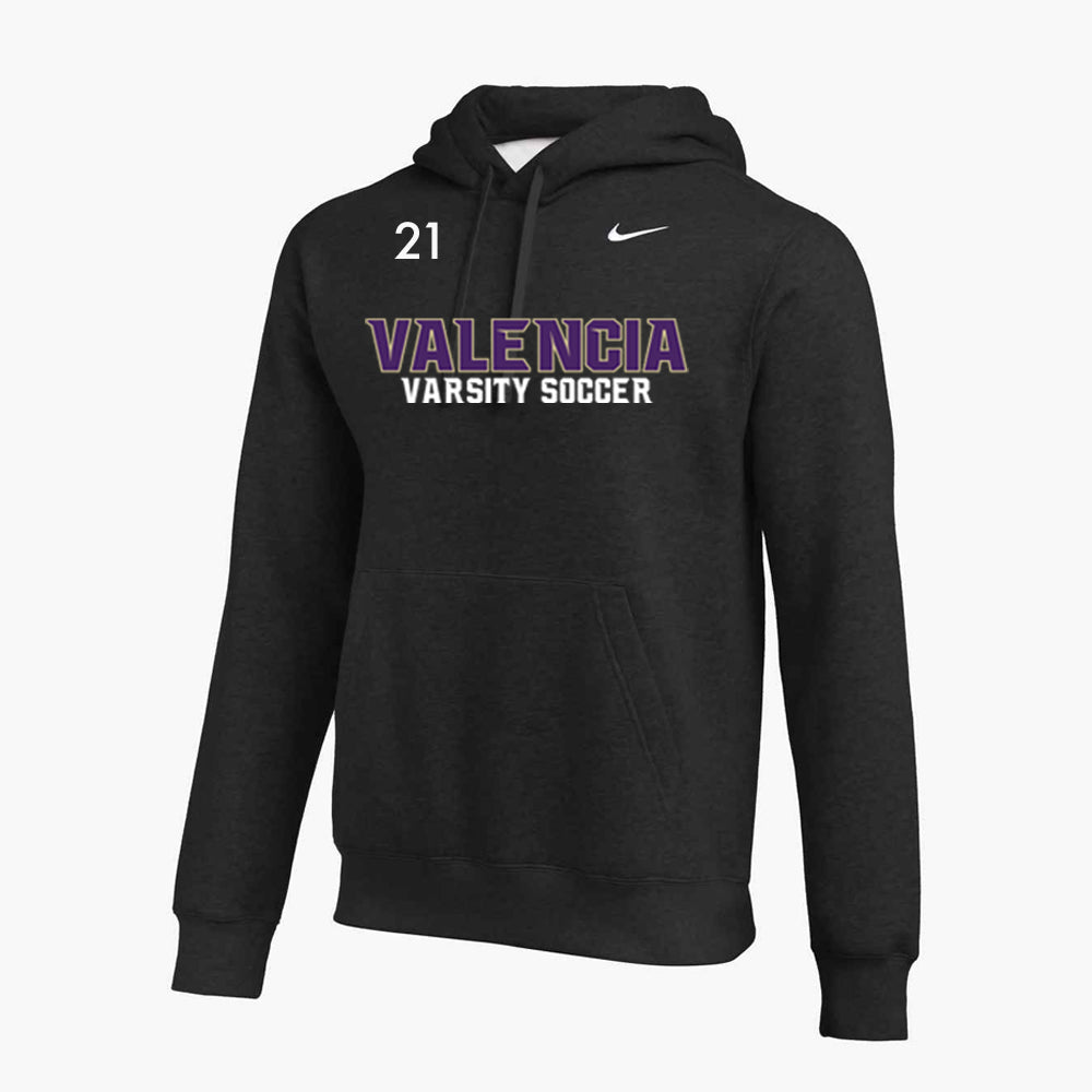 Nike Valencia Varsity Soccer Hooded Sweatshirt Black