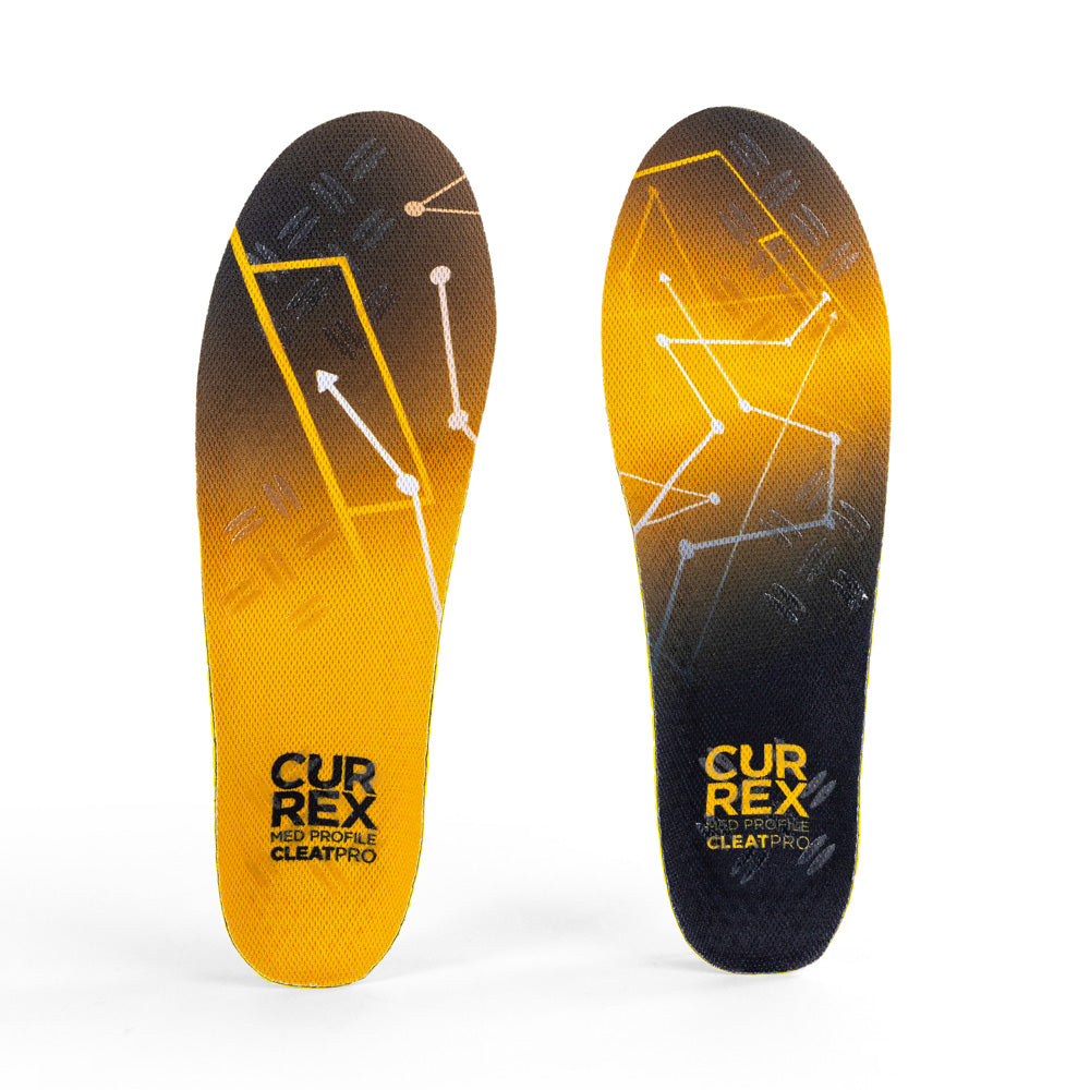 CURREX CLEATPRO® INSOLES FOR FOOTBALL AND CLEATED SHOES - MEDIUM PROFILE