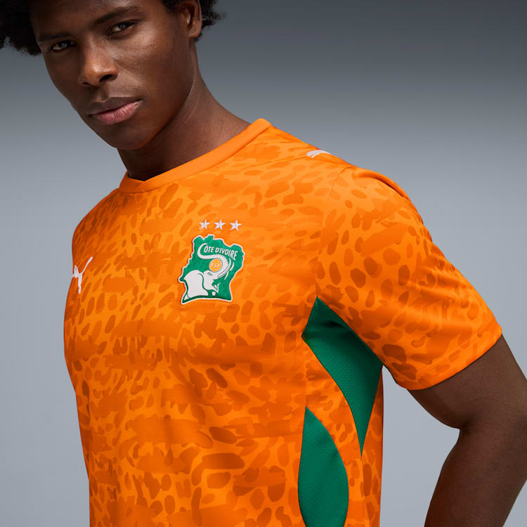 Puma Ivory Coast 26 Home Men's Soccer Jersey - 783182-01-PUMA by Puma | Available at Niky's Sports