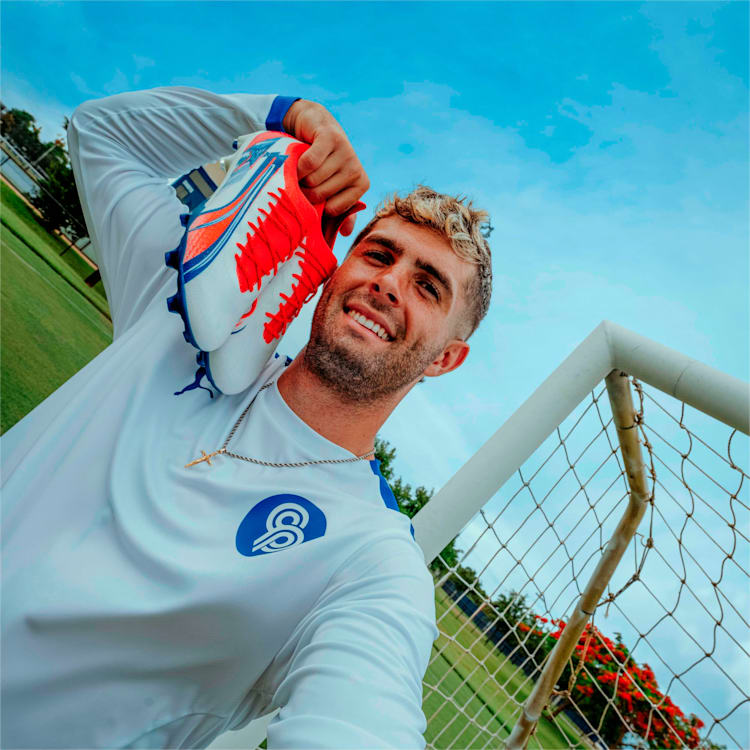 Puma Christian Pulisic Long Sleeve Football Jersey Men - 658404-04-PUMA by Puma | Available at Niky's Sports