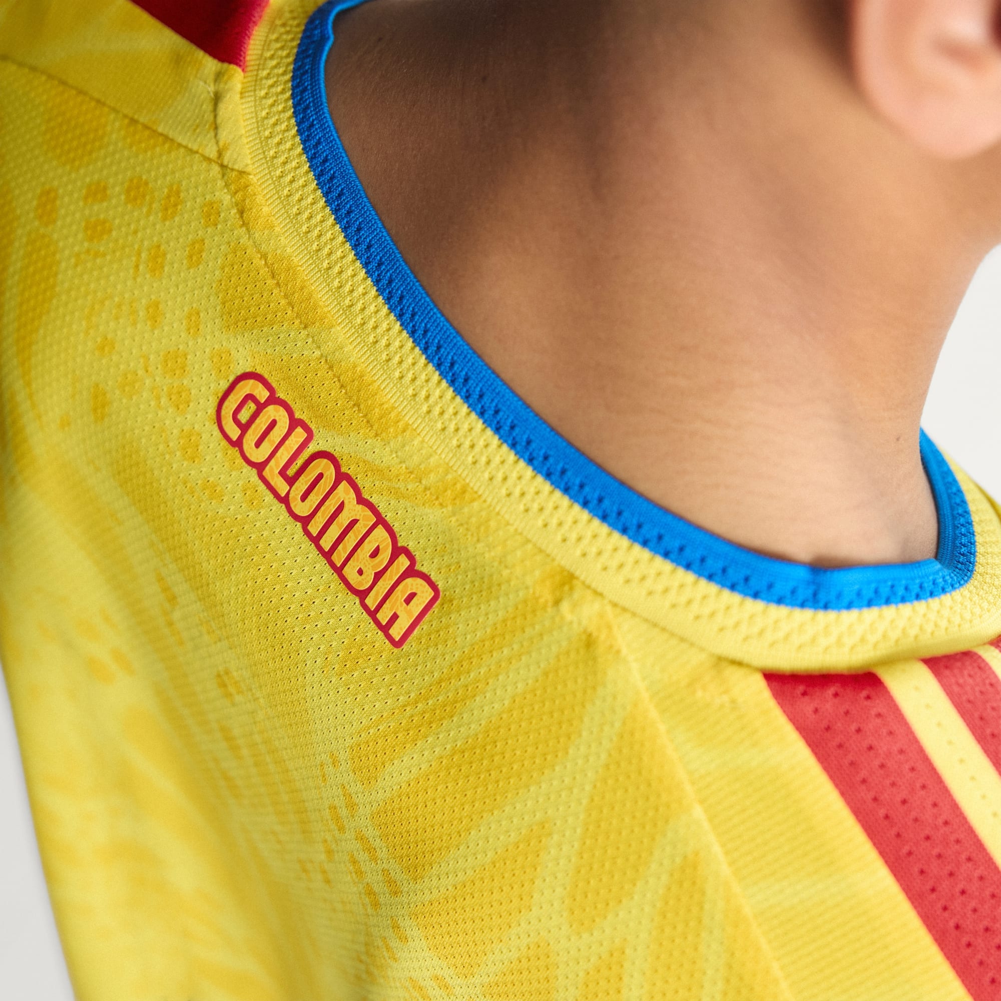 adidas Colombia 26 Home Authentic Long Sleeve Jersey - JZ8789-ADIDAS by adidas | Available at Niky's Sports