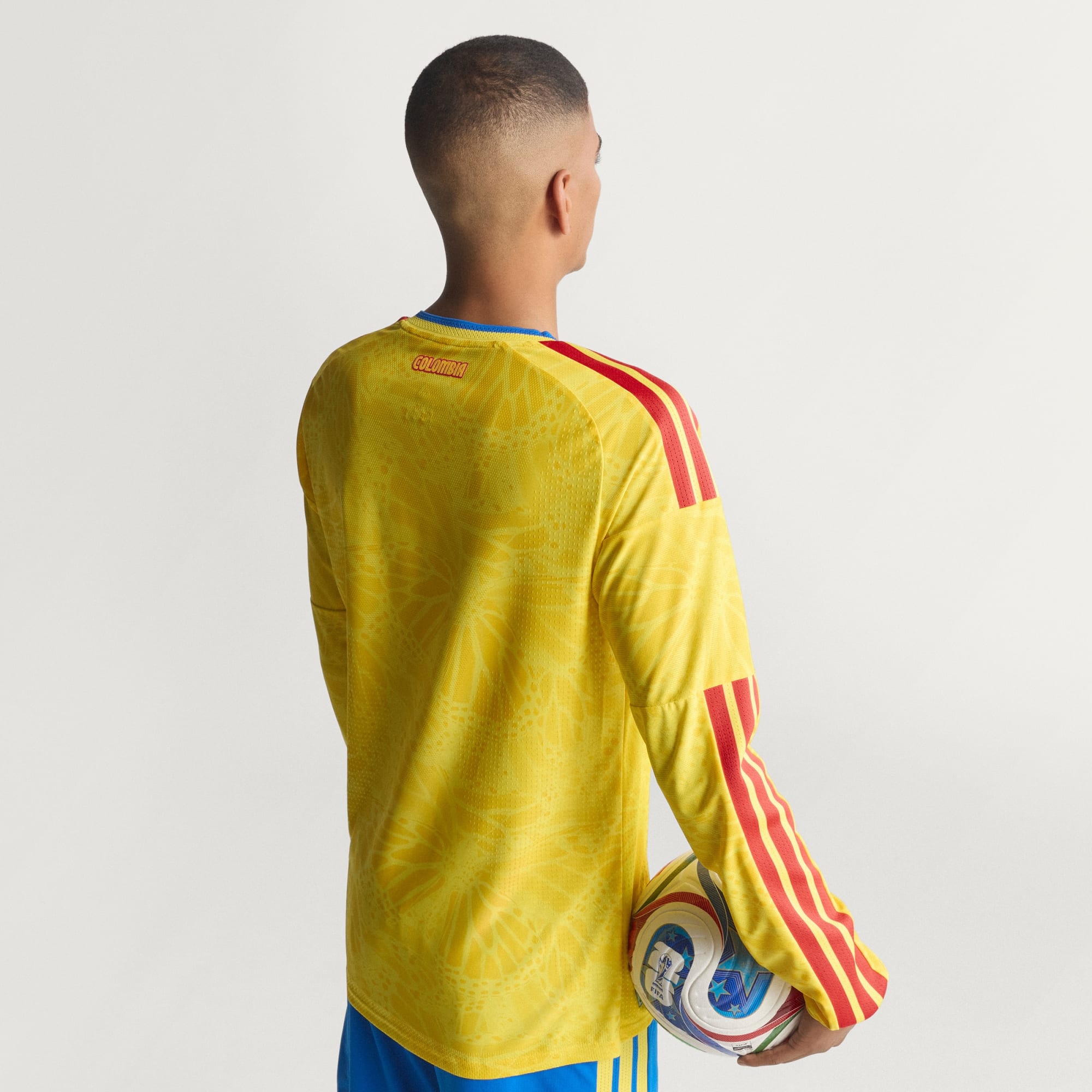adidas Colombia 26 Home Authentic Long Sleeve Jersey